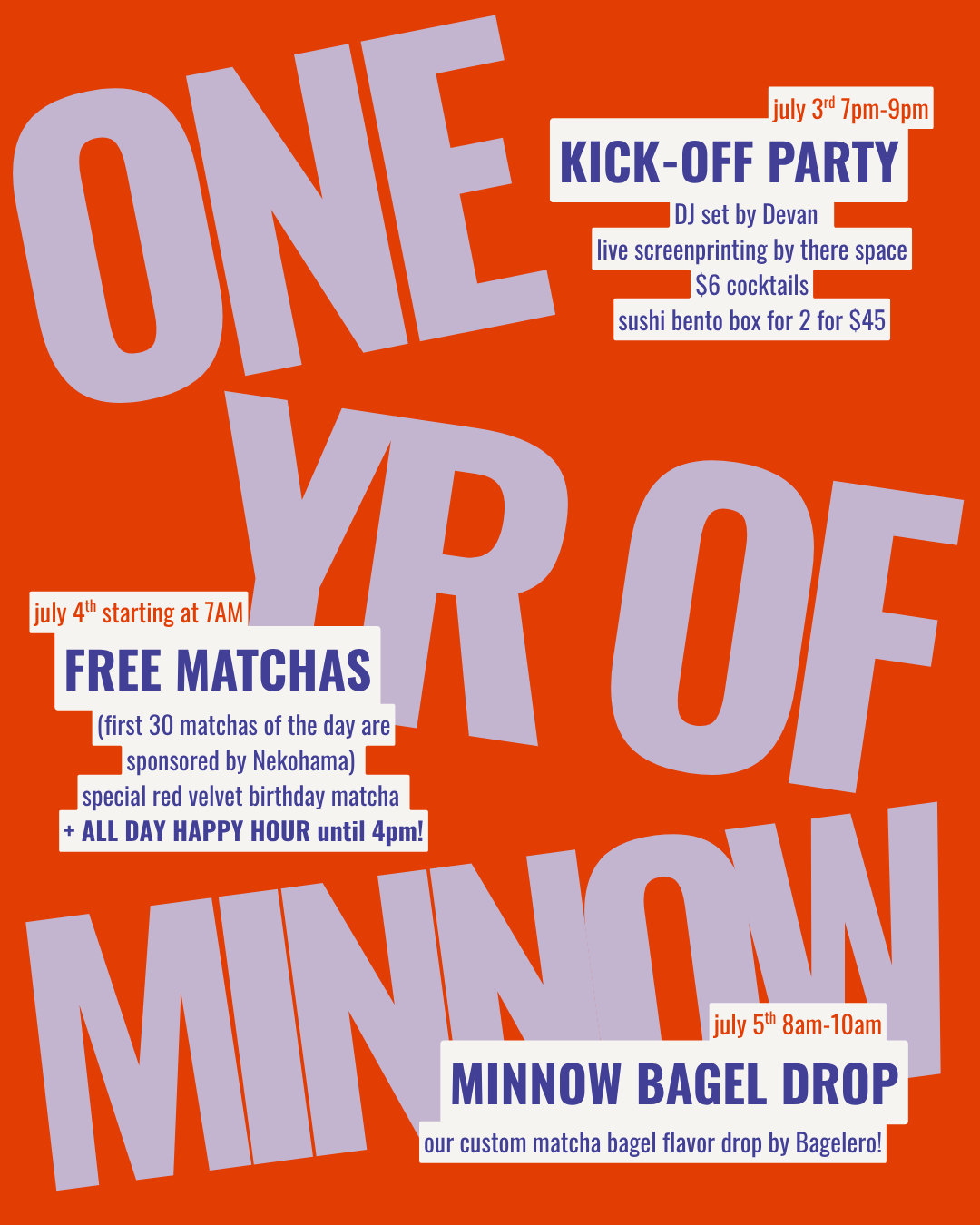 MINNOW'S FIRST BIRTHDAY PARTY!