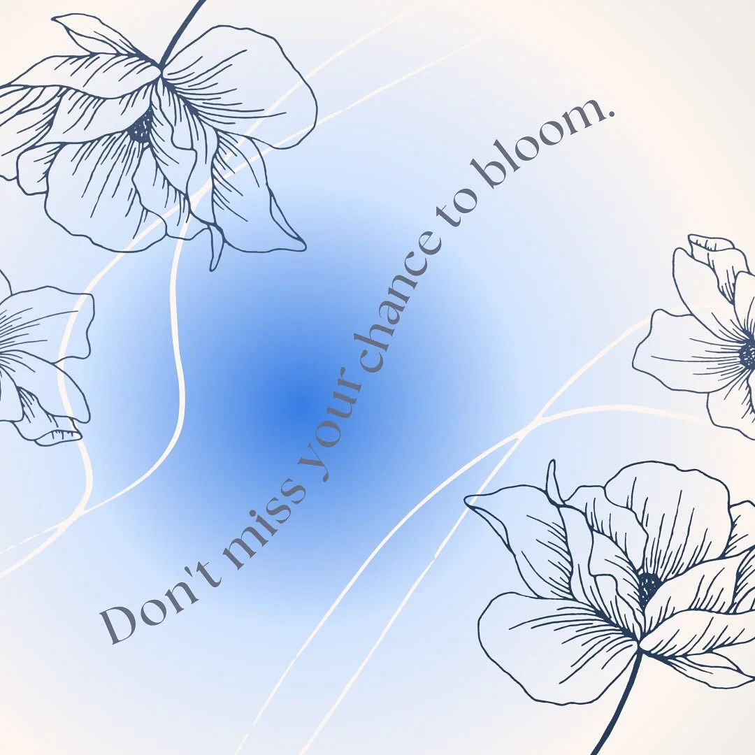 Growth can be scary. Change can be scary. But we thrive the most, in times where we are forced to be uncomfortable. Dont miss the opportunity to blossom into the best version of yourself, because of fear. Remember, some of the best things in life, ar