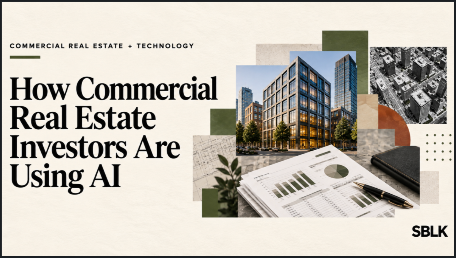How Commercial Real Estate Investors Are Using AI