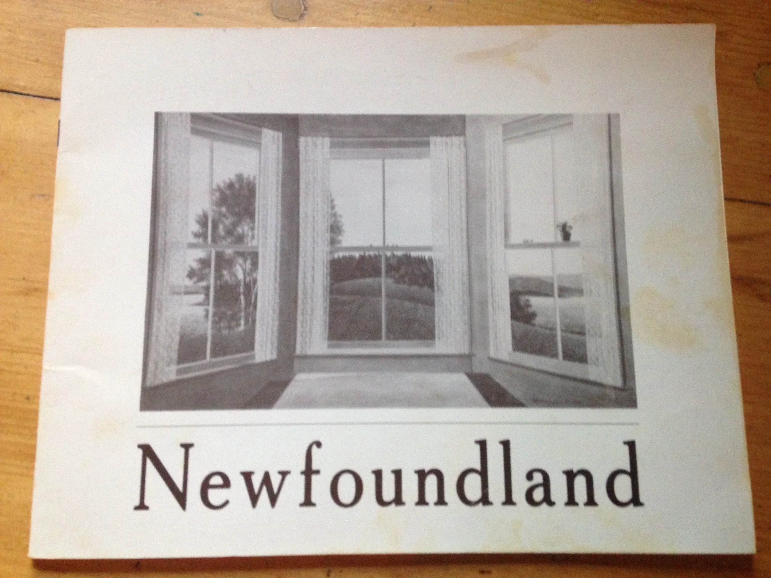 Limited edition book Michael & I put together in 1979: his paintings & my writing