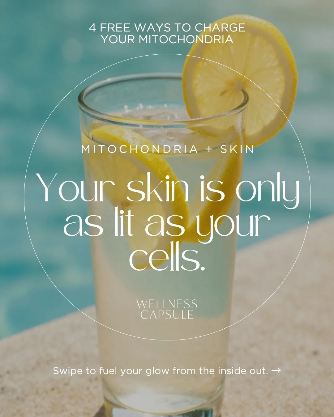 Your skin is a reflection of what&rsquo;s happening inside your cells.

When your mitochondria are charged &mdash; your skin repairs faster, stays hydrated longer, and ages more slowly. When they&rsquo;re depleted, no product can compensate.

The goo