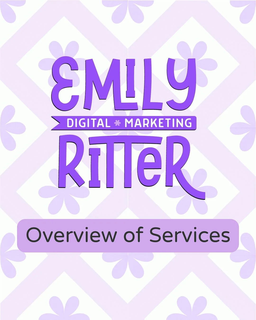 Need social media support? Here are some ways I can help! Visit my website for more and to get in touch. 📚💜