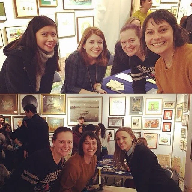 A few photos to show the joy of working in publishing in 2016! I&rsquo;m still a huge fan of all these authors (and friends!) 🥰