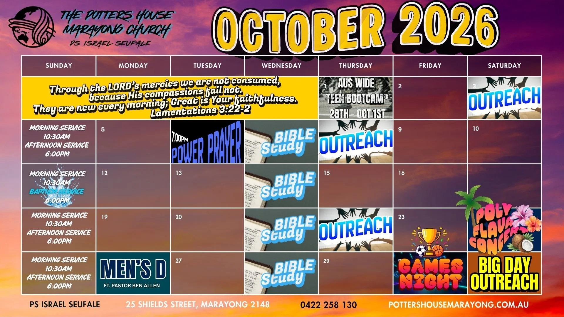 SAVE THE DATE