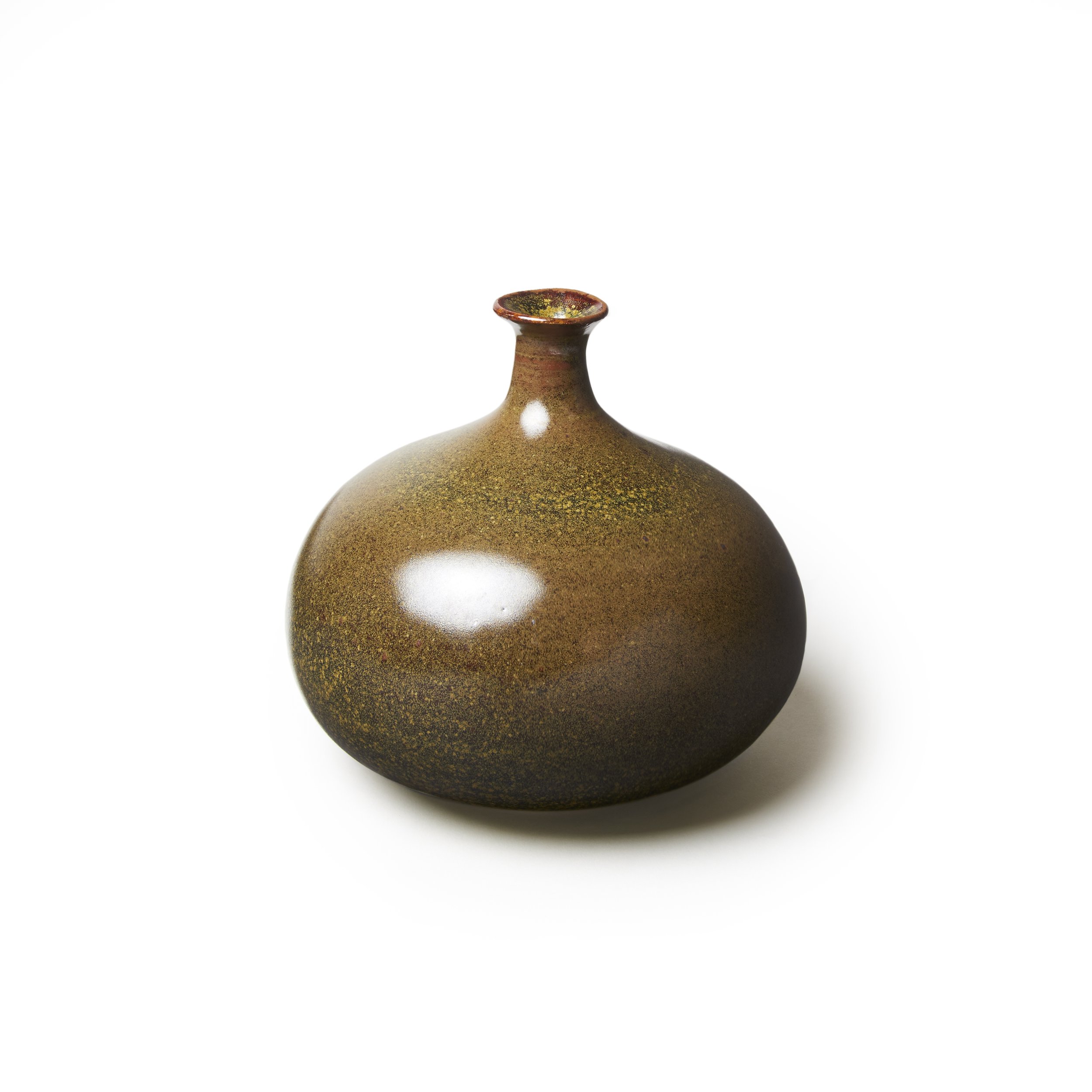 Green/Rust Vase