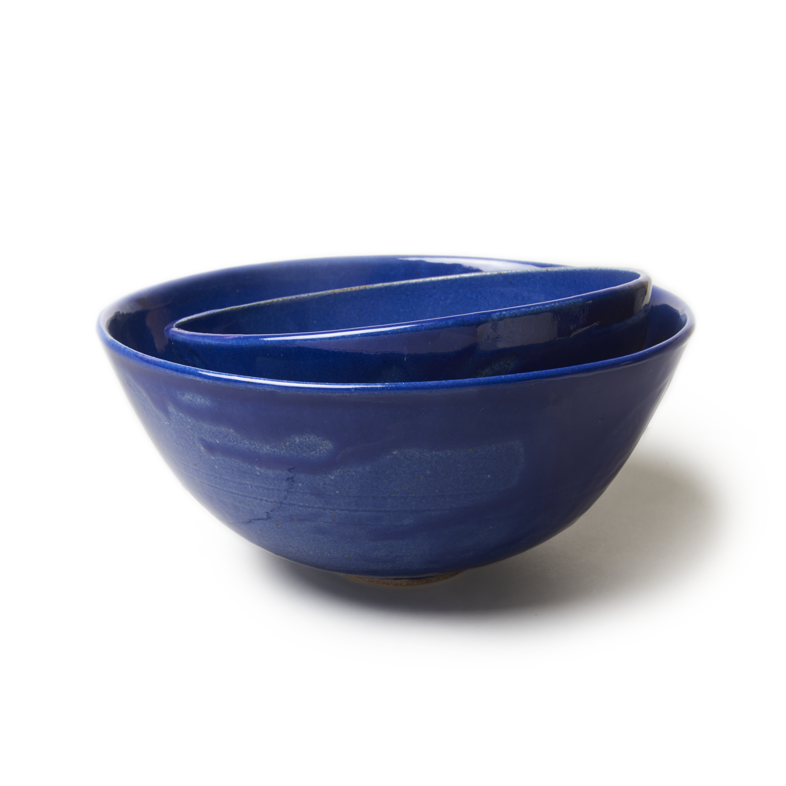 Set of 2 Blue Bowls