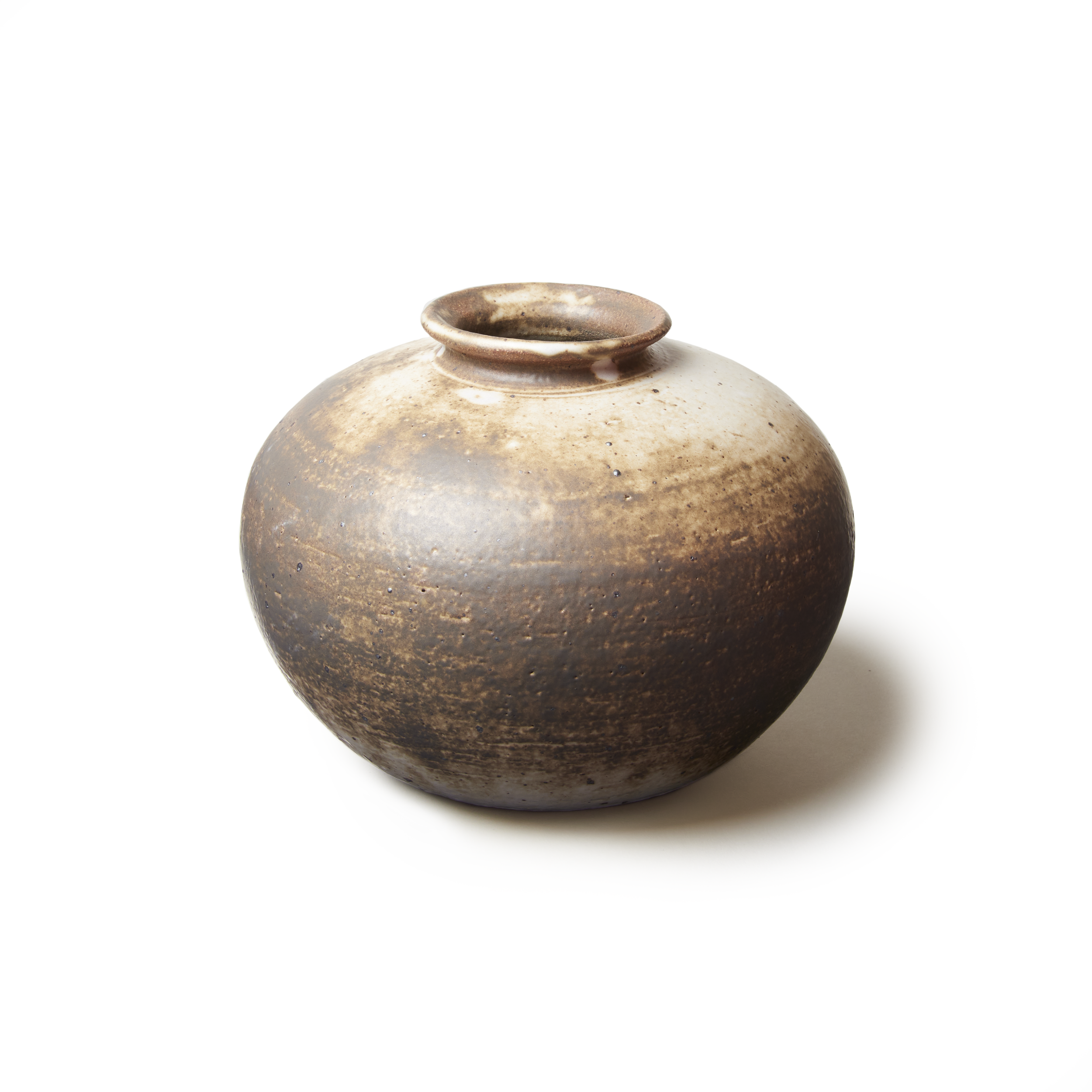 Brown/White/Tan Vase