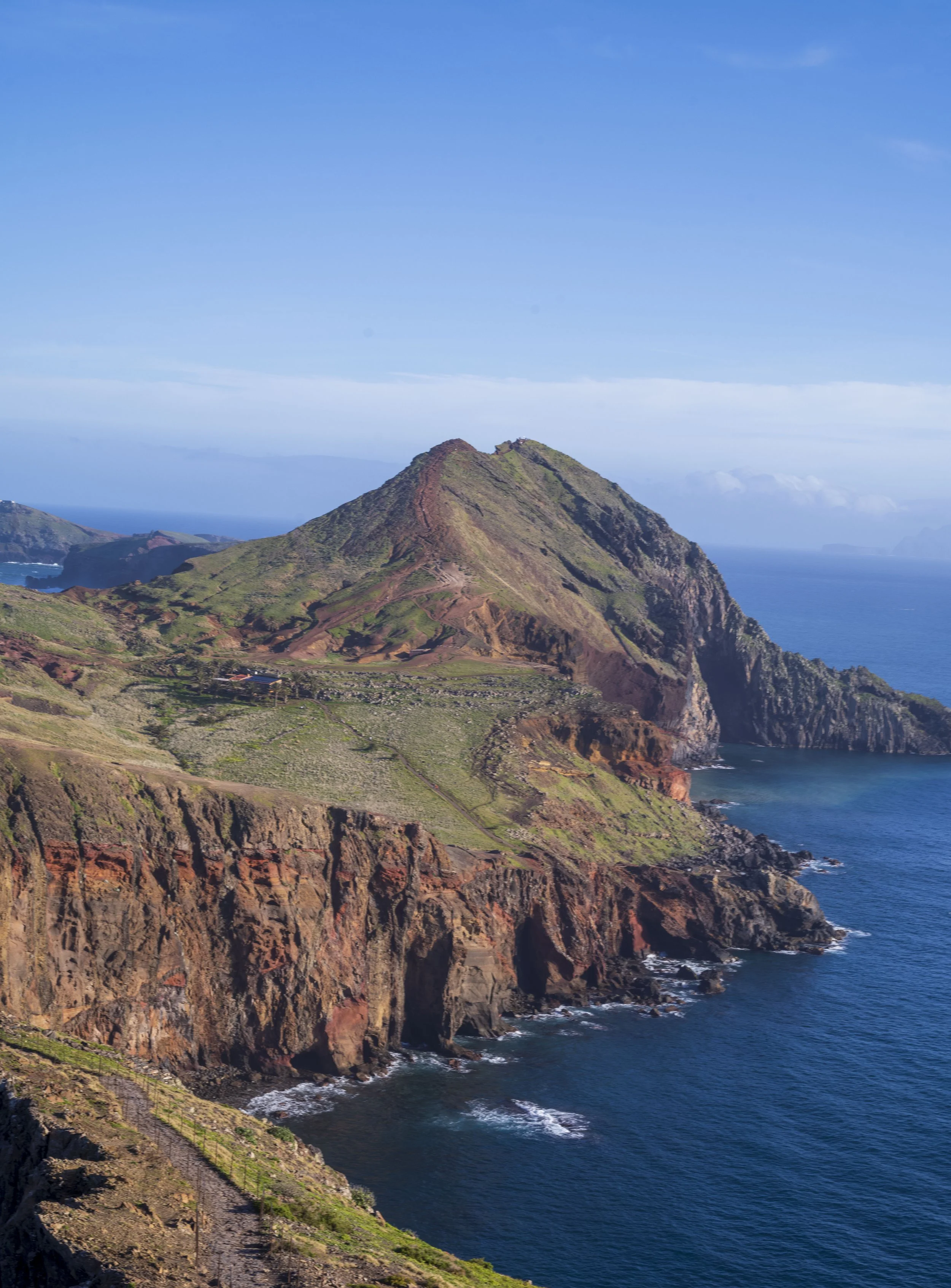 Edge of Ponta de Sao Lourenco coastline