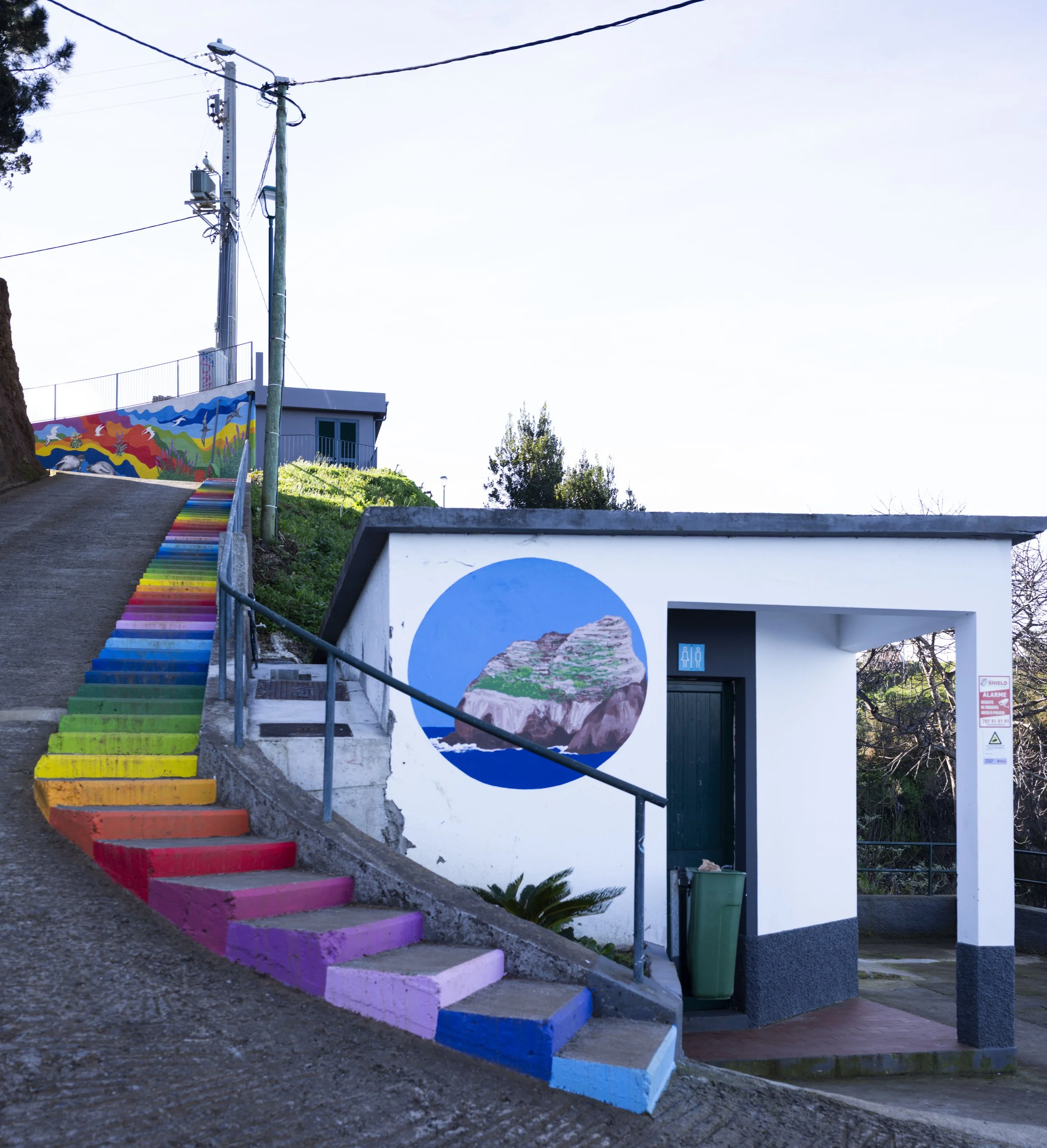 If you gotta climb stairs, make them fun