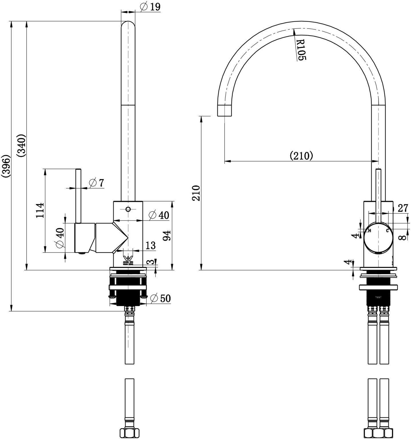 Star Mini Kitchen Mixer STRM004