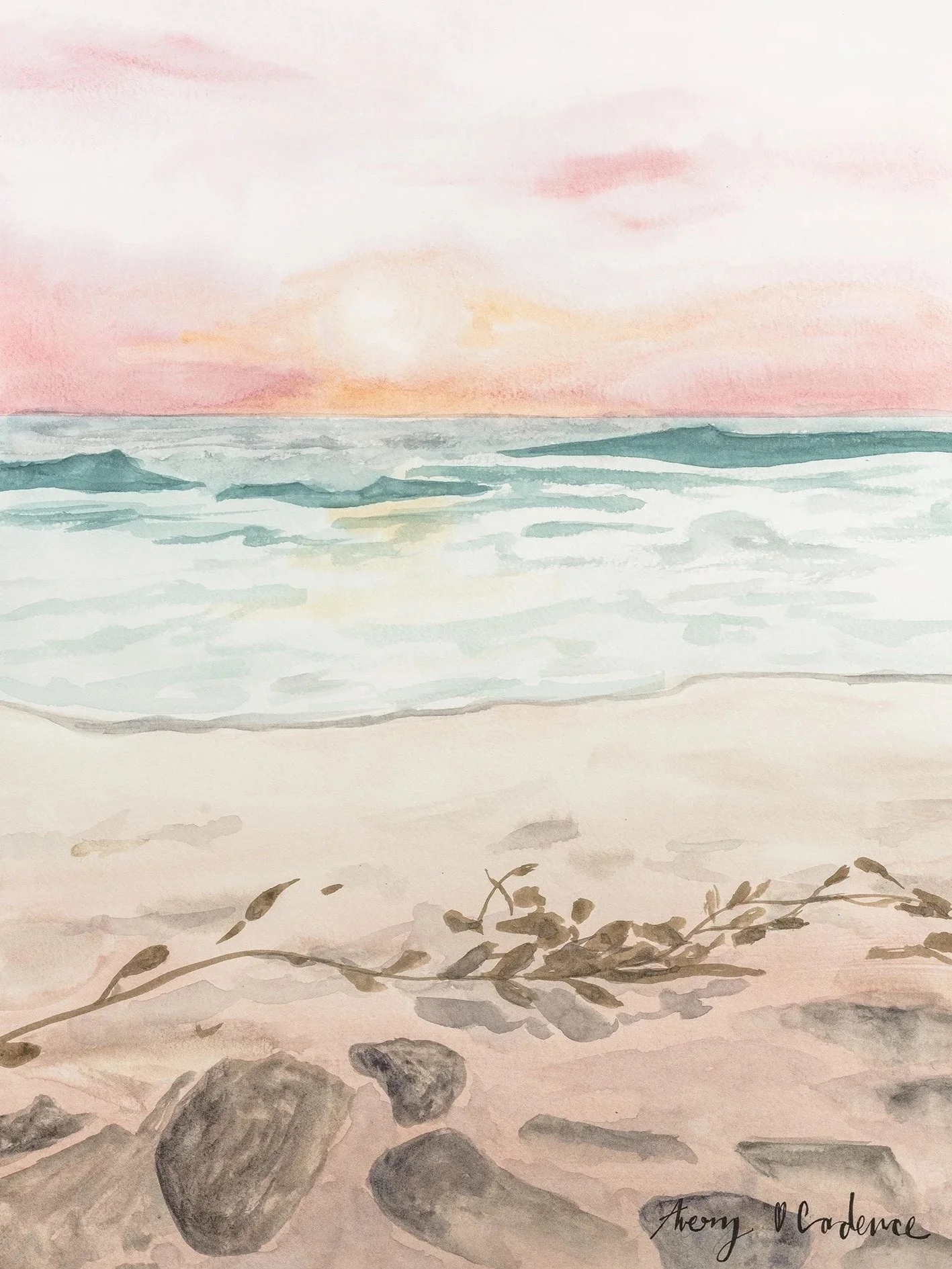 A Carmel Sunset (print)