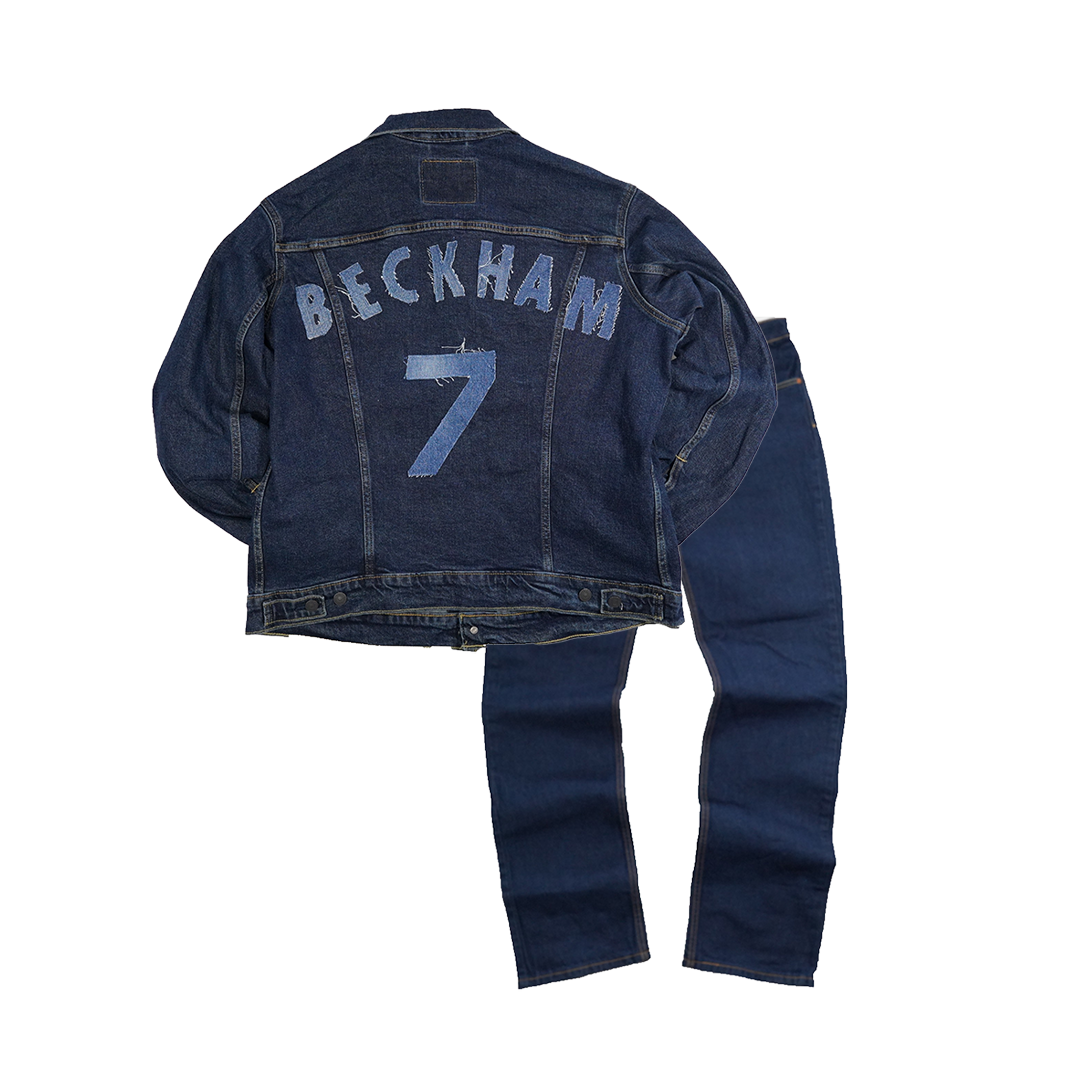 DAVID BECKHAM DENIM TRACKSUIT