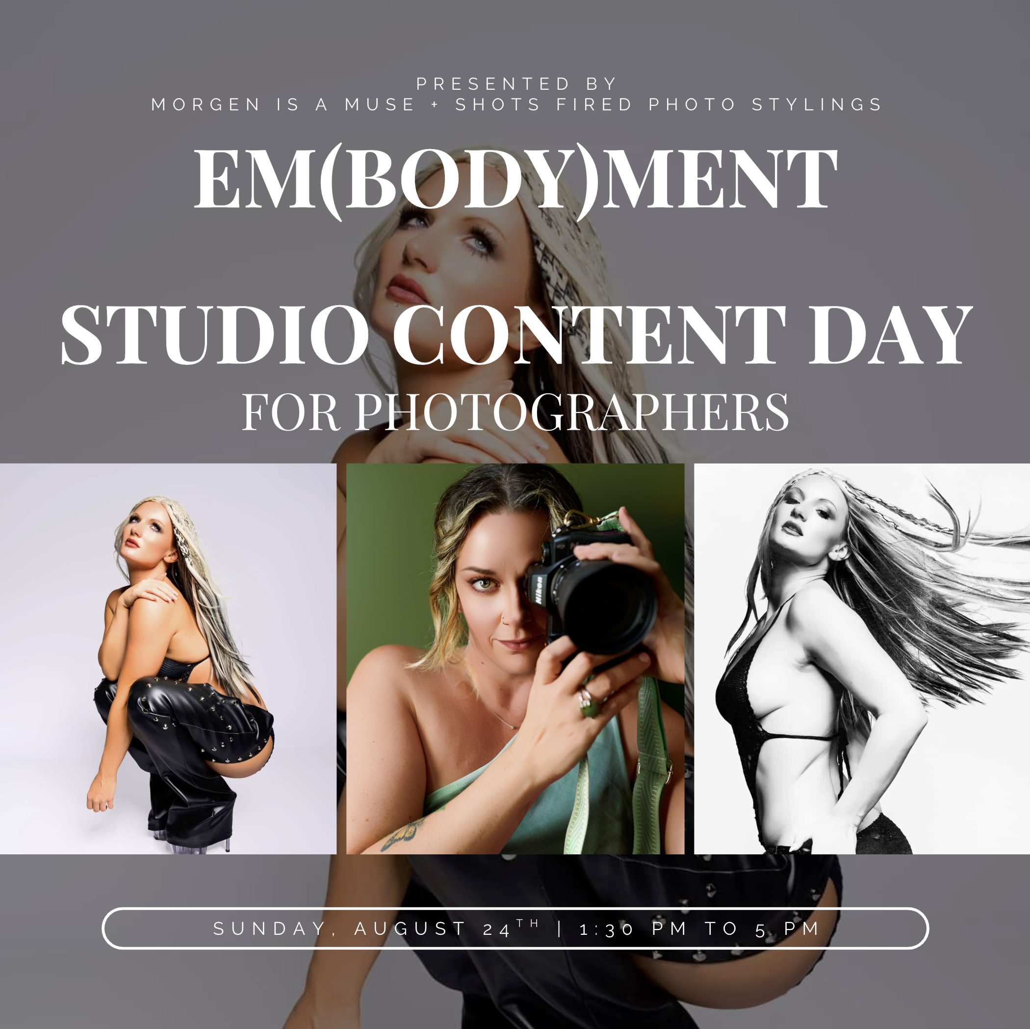 August 24th, 2025 | Em(body)ment Model Content Workshop for Photographers