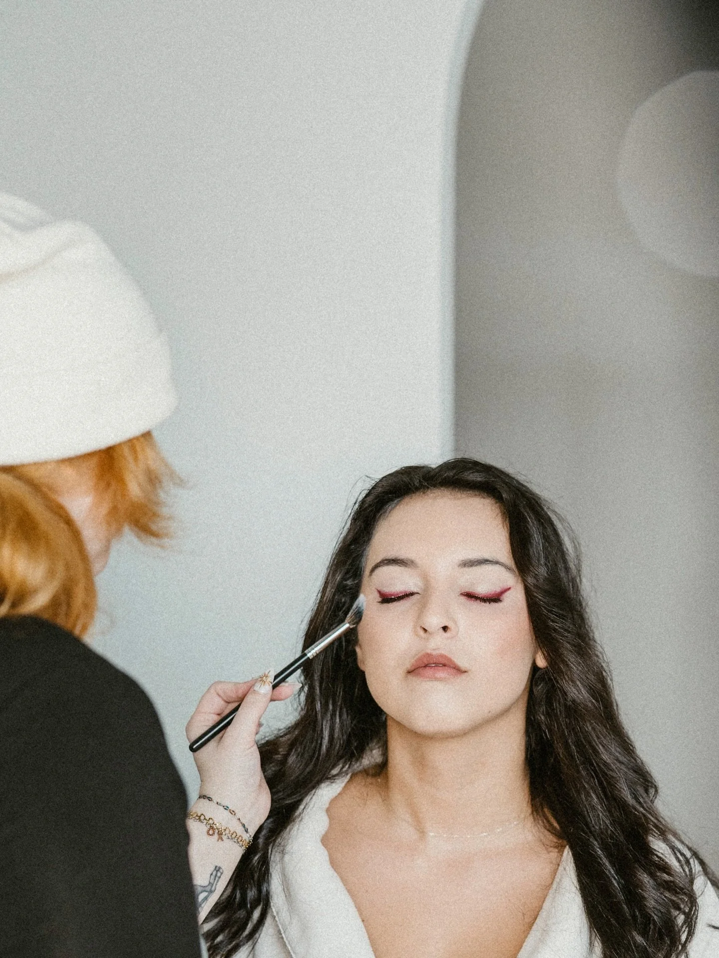 @blueskybeautyyy working her magic for today&rsquo;s studio content day 

Model: @lillyyaemi 

#jacksonvillencphotographer #wilmingtonncphotographer #raleighncphotographer #newbernncphotographer