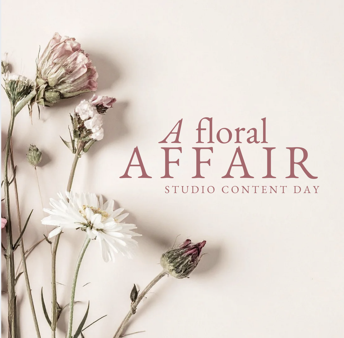 Studio Content Day: A Floral Affair, Introduction of Easter &amp; Mother’s Day Sets