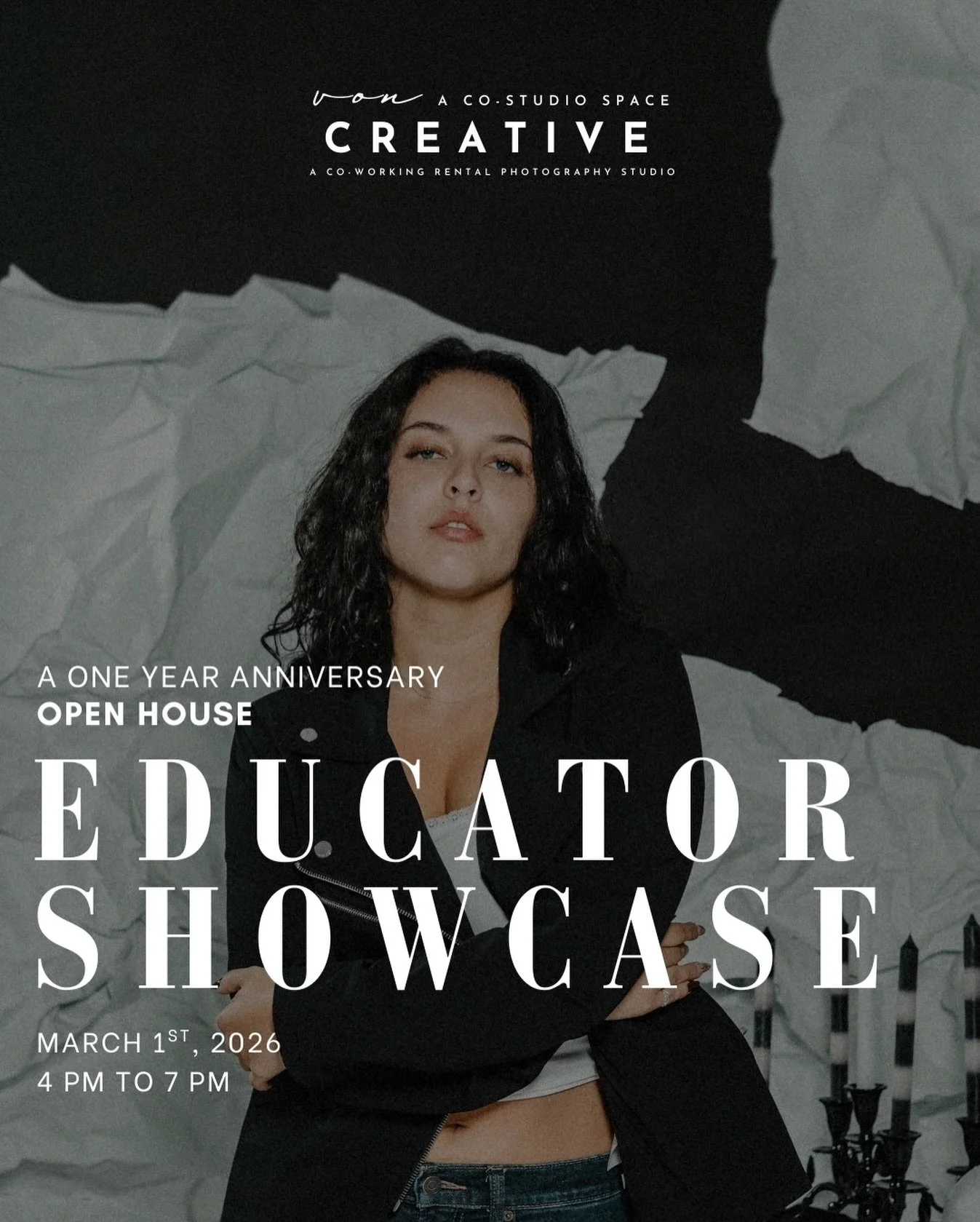 **JUST ANNOUNCED EVENT** 
Photographer Educator Showcase: A One Year Celebration Open House
With more than 100 photographers joining us on our journey during our first year, we couldn&rsquo;t resist celebrating our anniversary as we did our grand ope