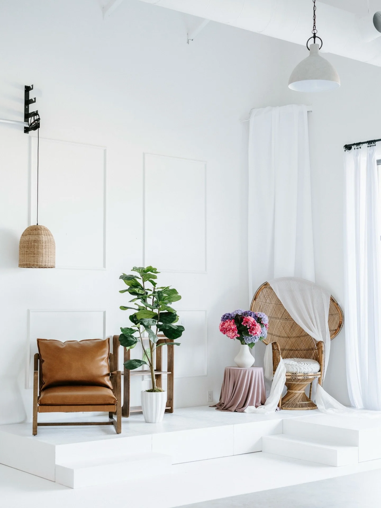 The studio transformation for our one-year anniversary and educator showcase on Sunday is well underway! Featuring our newest addition &mdash; a versatile set of modular blocks that can convert into a runway, stage, or platform &mdash; these pieces a