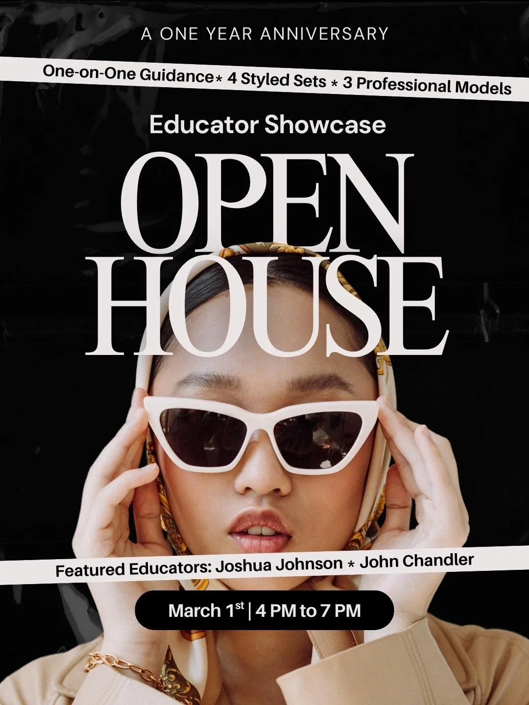 5 Educators + 4 Styled Sets + 3 Models + Studio Giveaways

Our first anniversary is here and we couldn't resist celebrating it with anything other than a free and open event designed to provide photographers with the space to connect, exchange ideas,