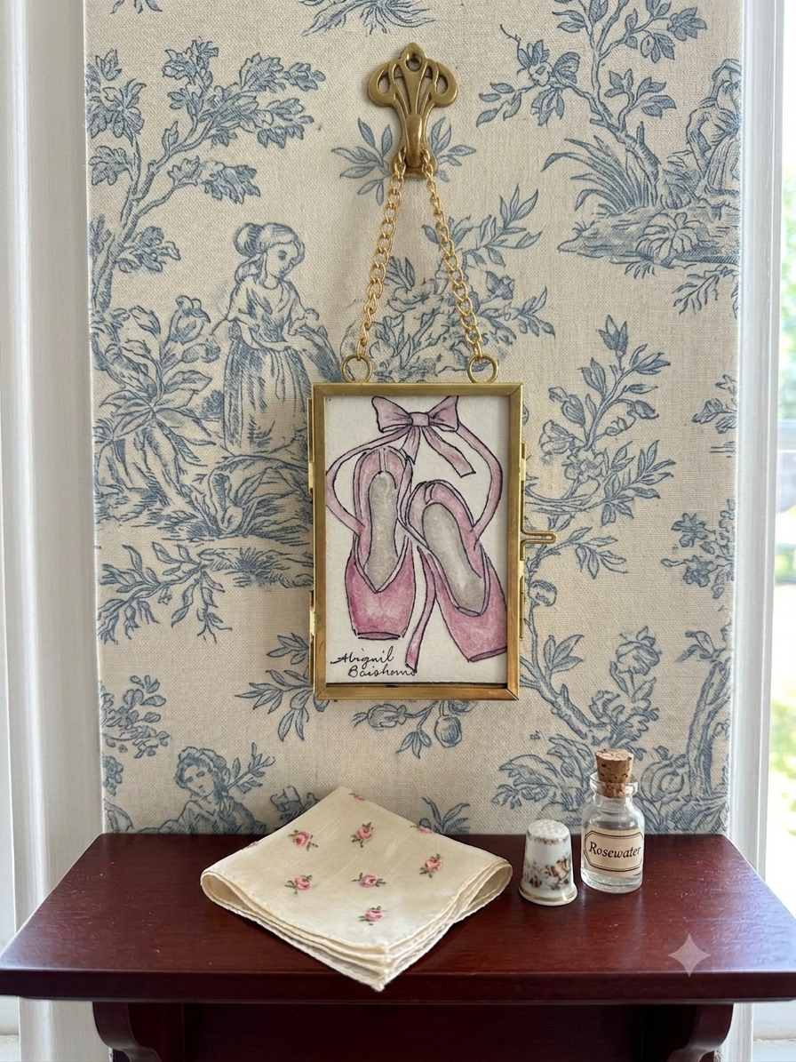 Mini Pointe Shoes