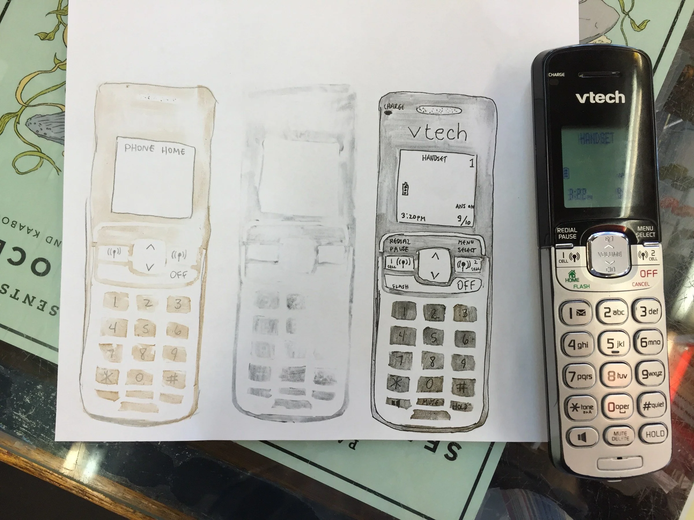 Cell Phone — Relief Prints · 2016 · Related view 3