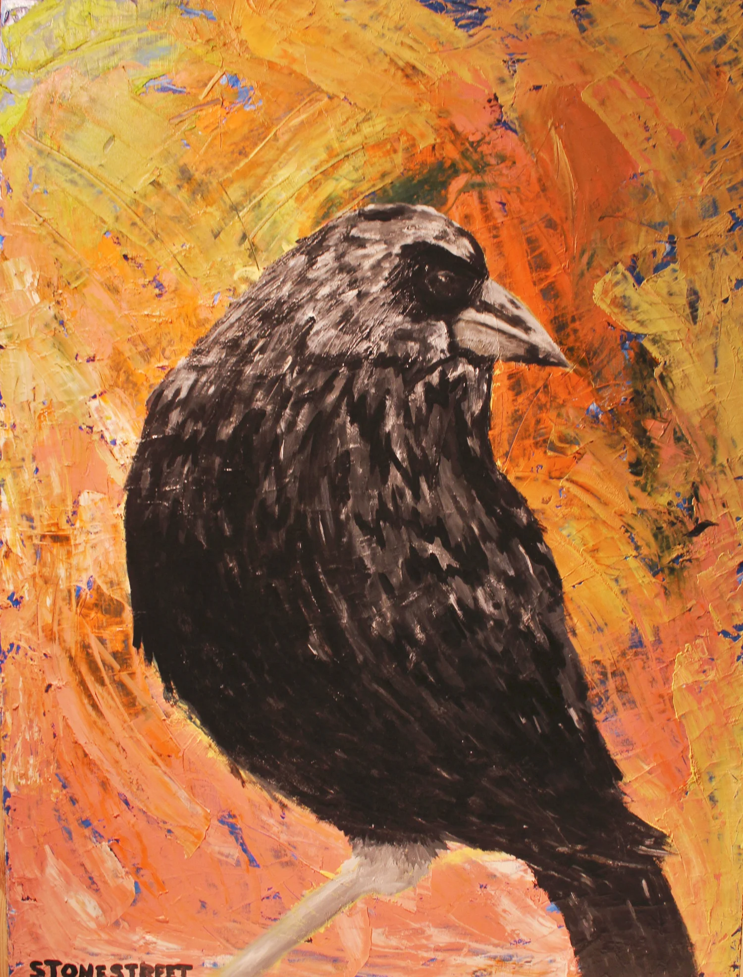 Bird — Oil Painting — Finished work