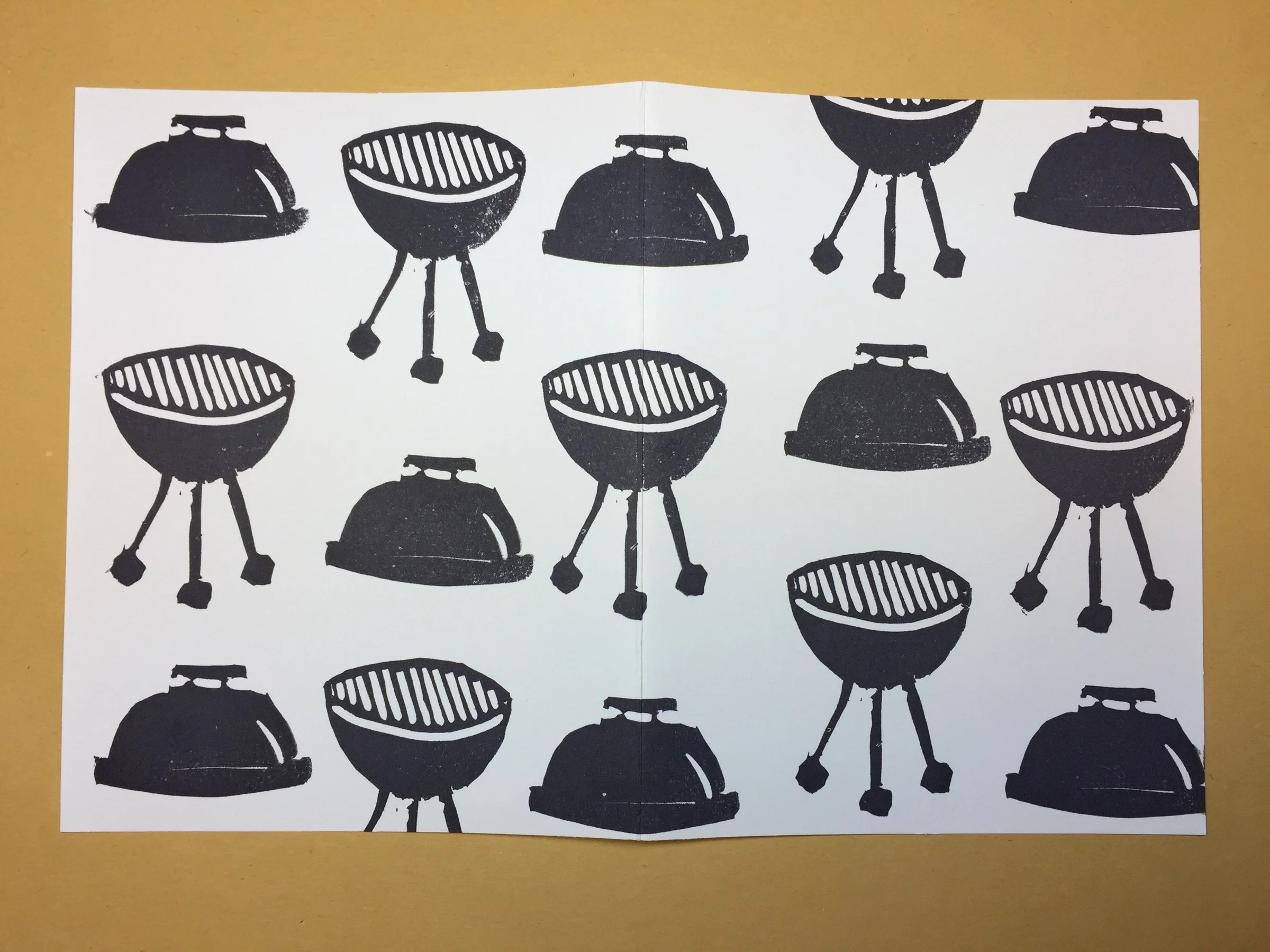 Grill — Relief Prints · 2016