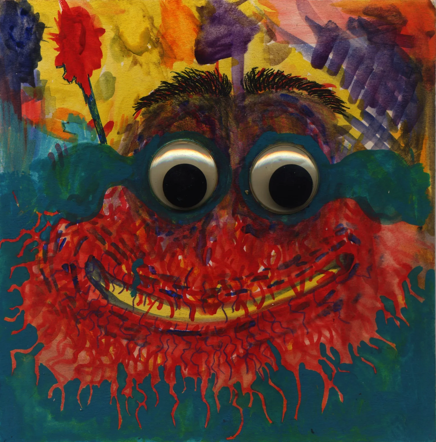 Googley Face — Finished work