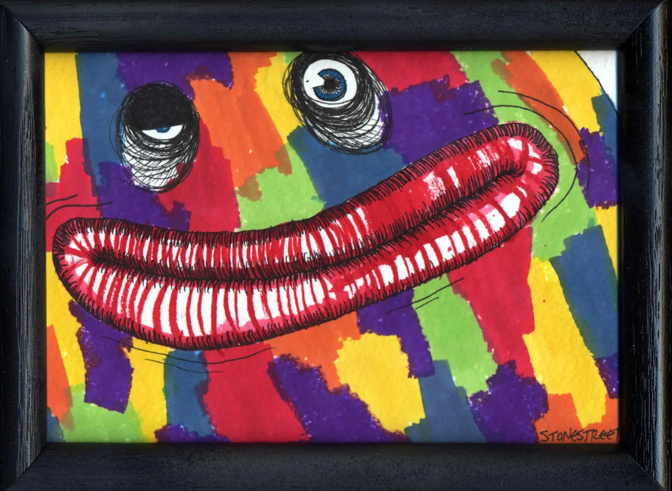 Striped Grin · 2014 · Related view 2
