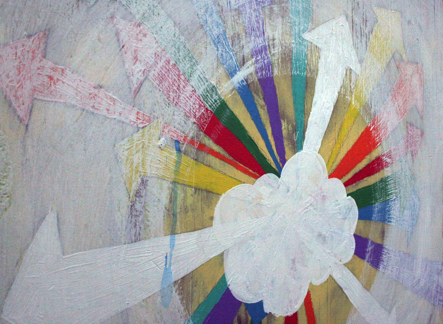 Untitled — Cloud and Color Wheel — Detail / alternate view