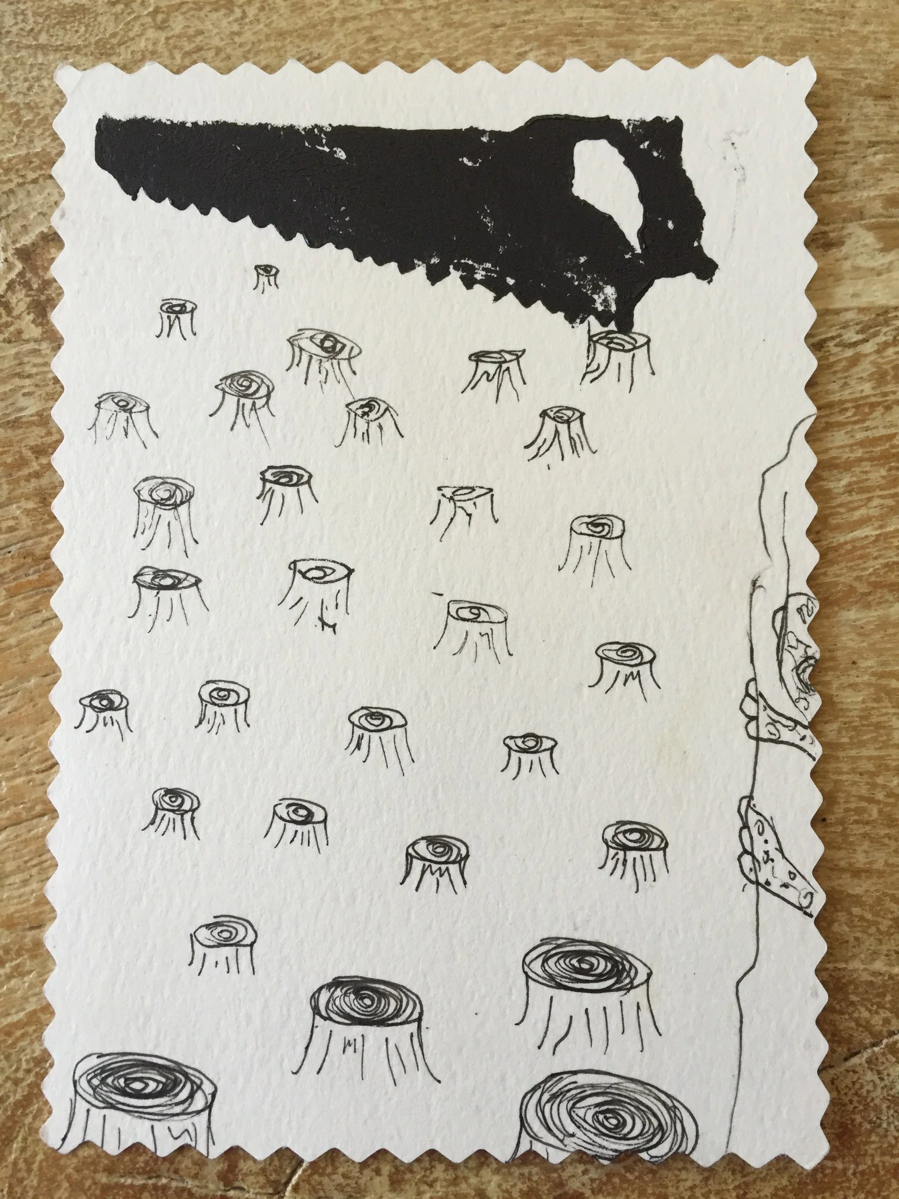 Hand-Carved Stamps — Collection and Process · 2016 · Related view 5
