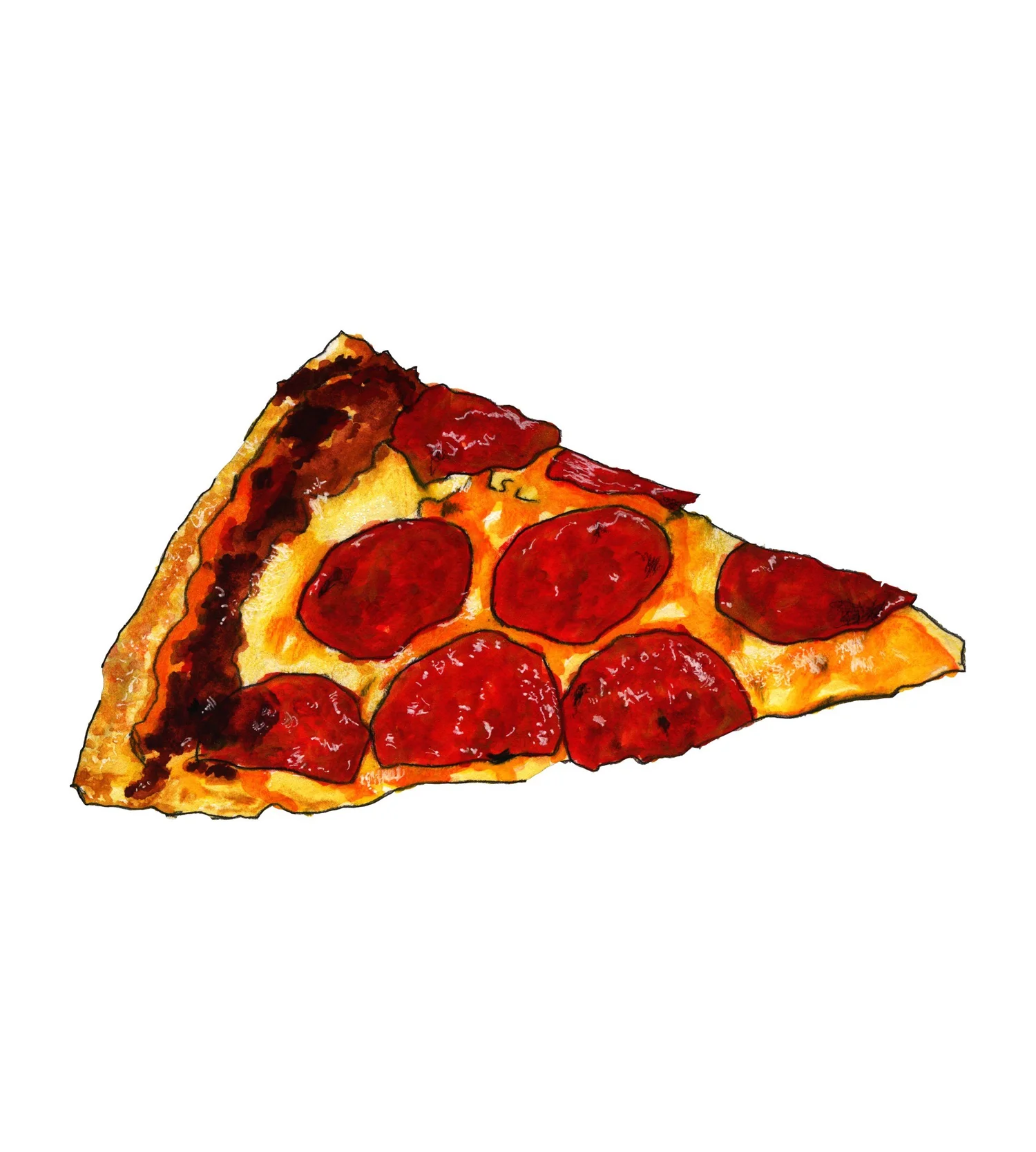 Pizza Slice — Finished work