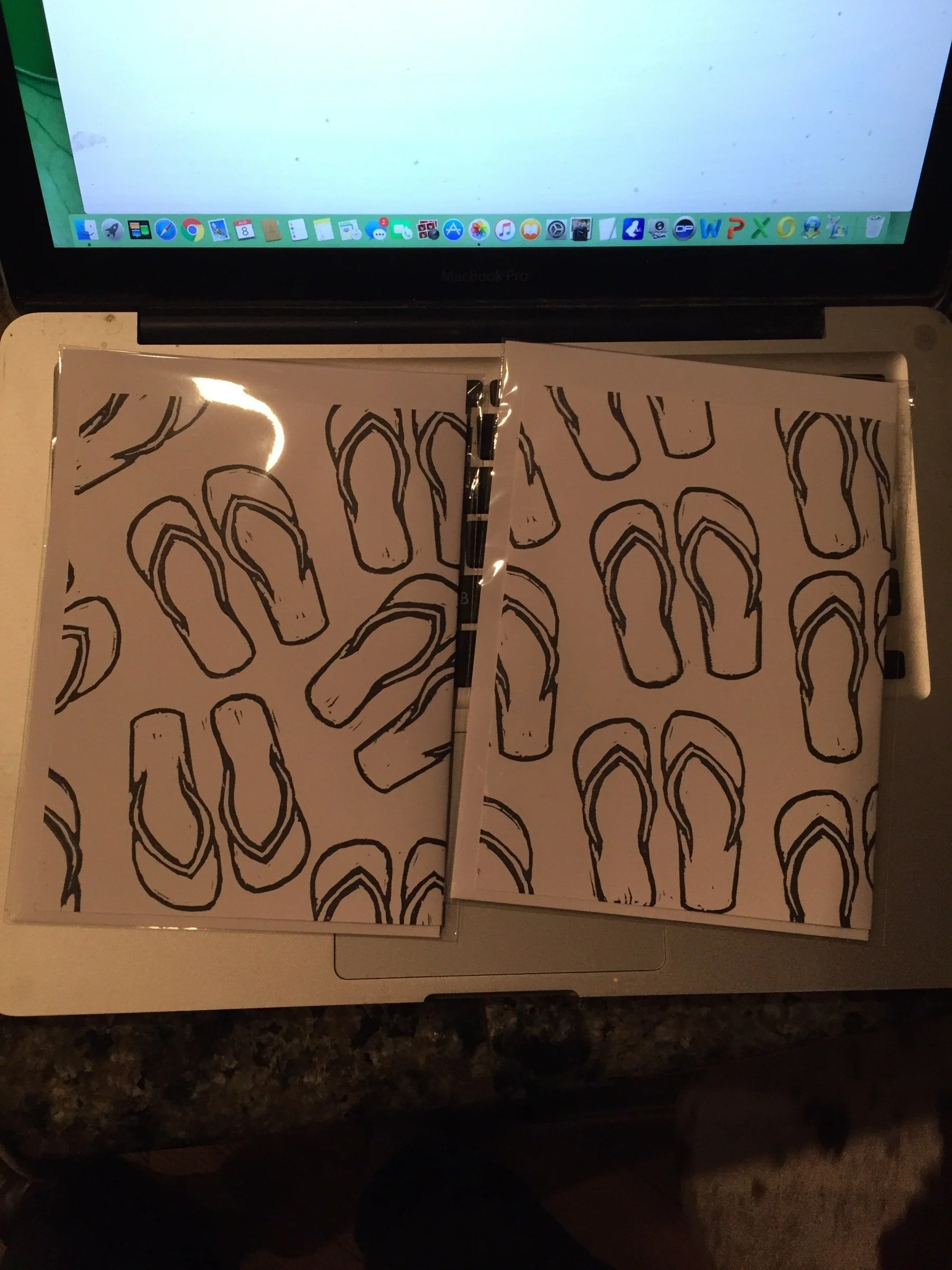 Flip Flops — Relief Prints · 2016 · Related view 6