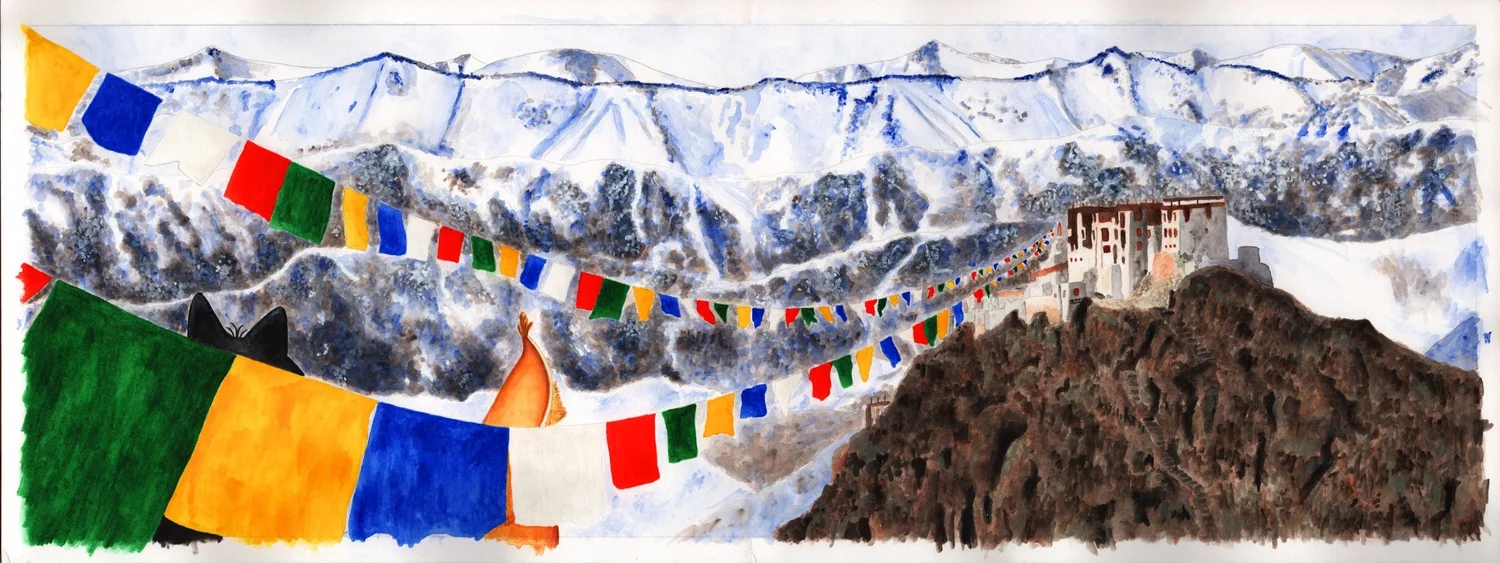 Himalayas — Finished work