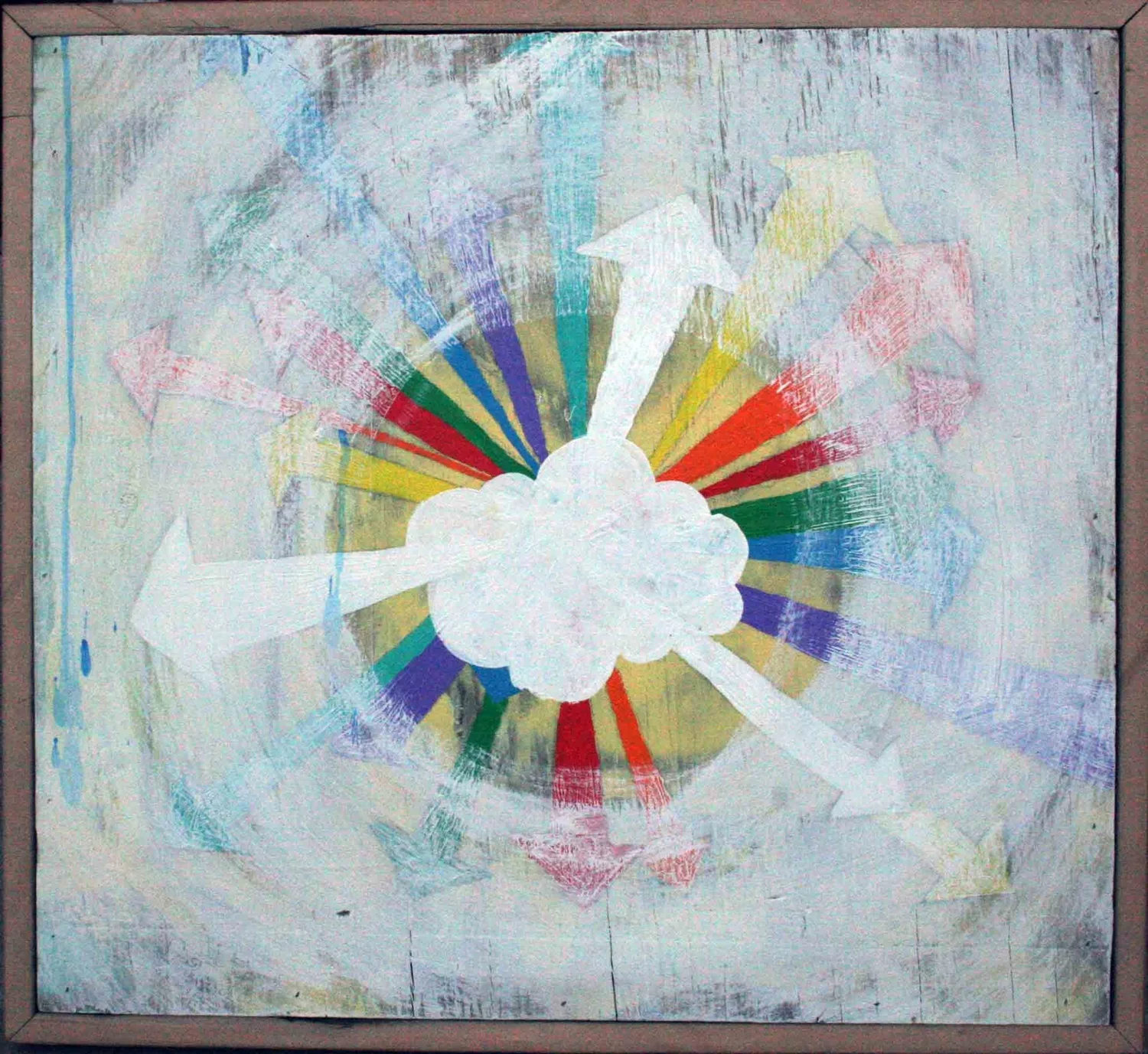 Untitled — Cloud and Color Wheel — Finished work