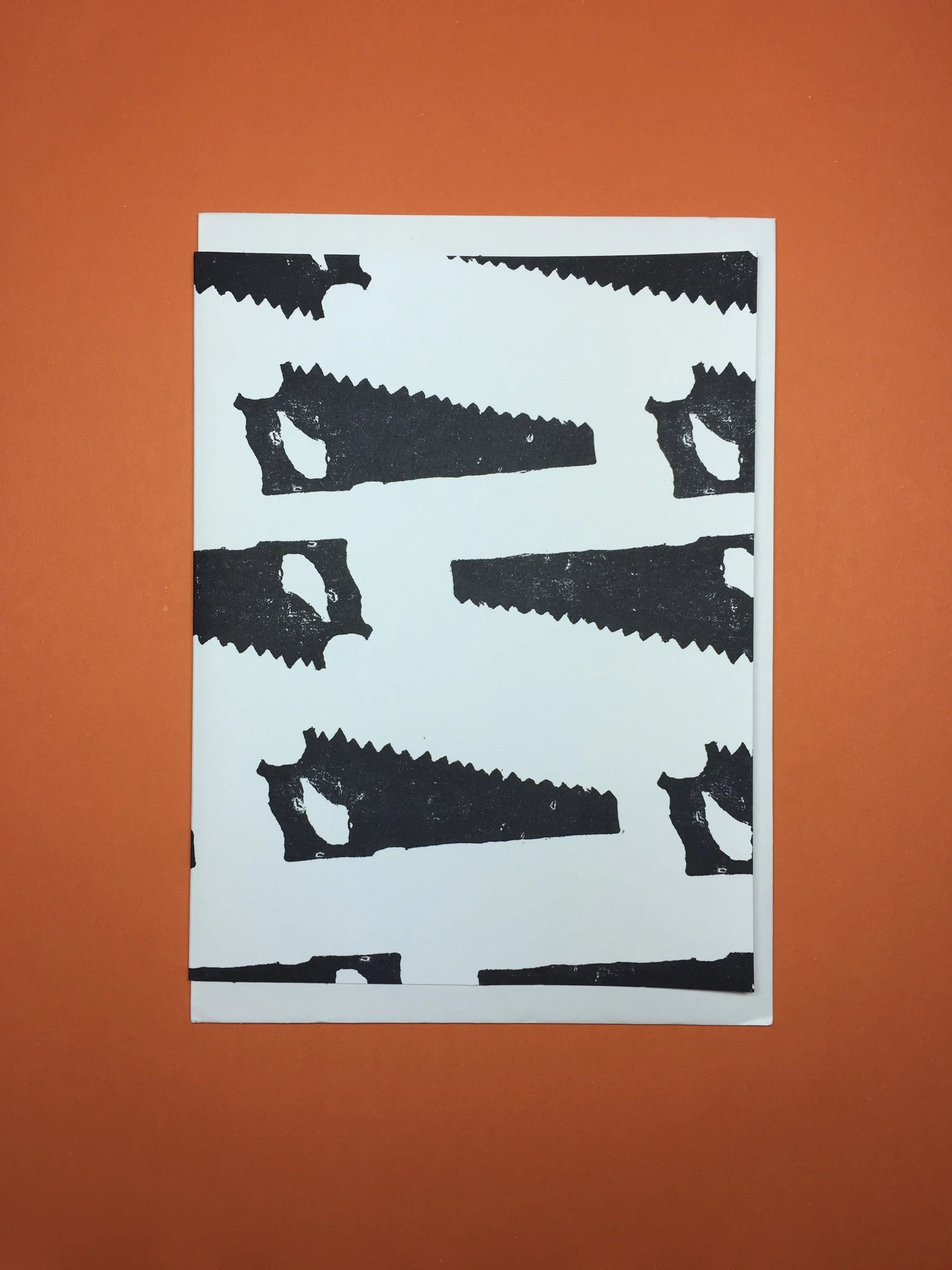 Saws — Relief Prints · 2016 · Related view 2