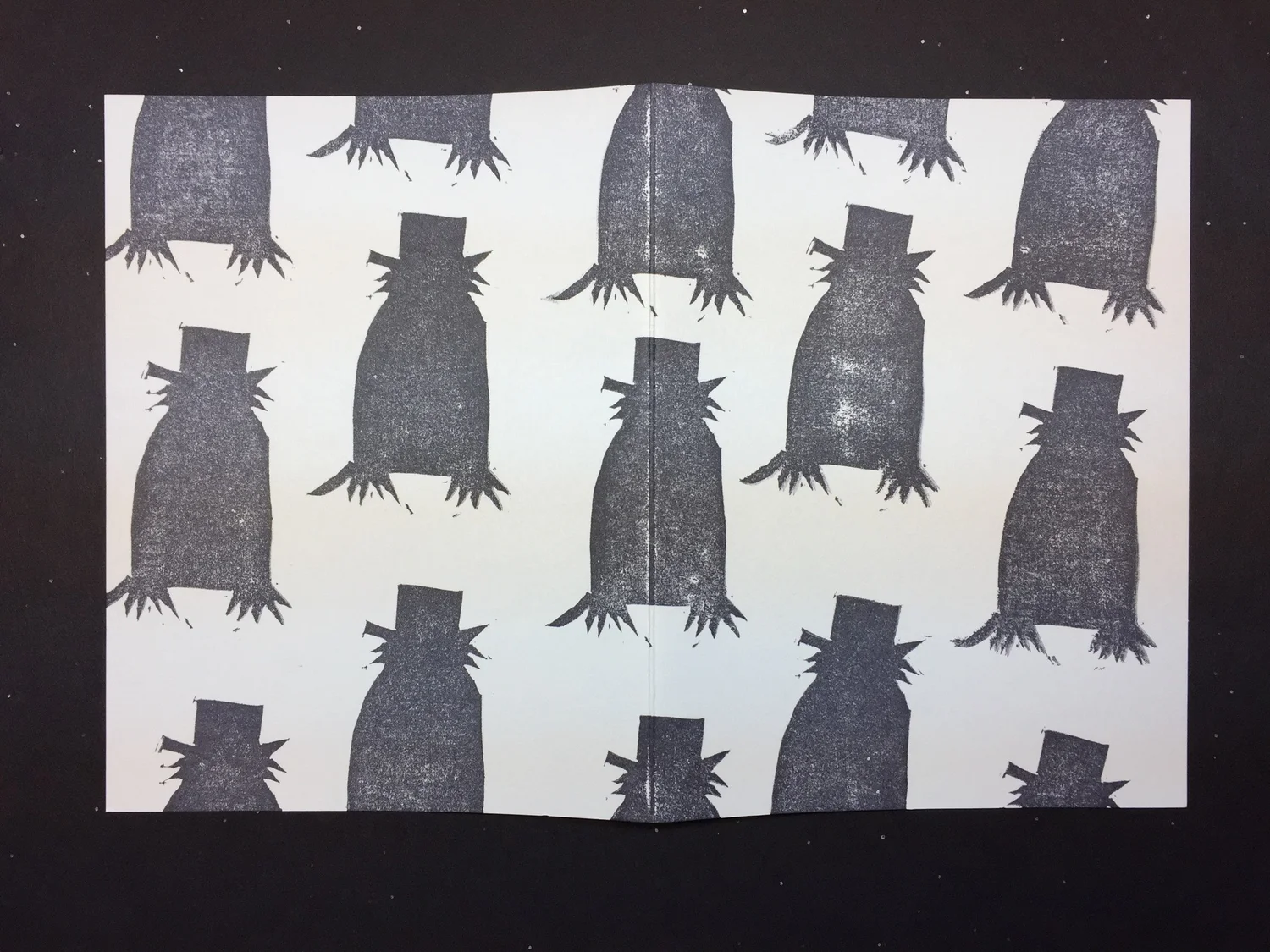 Character — Relief Prints — Finished work