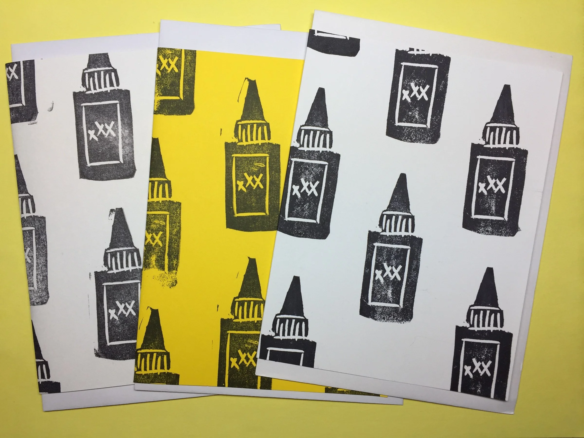 Wax Bottle — Relief Prints · 2016 · Related view 2