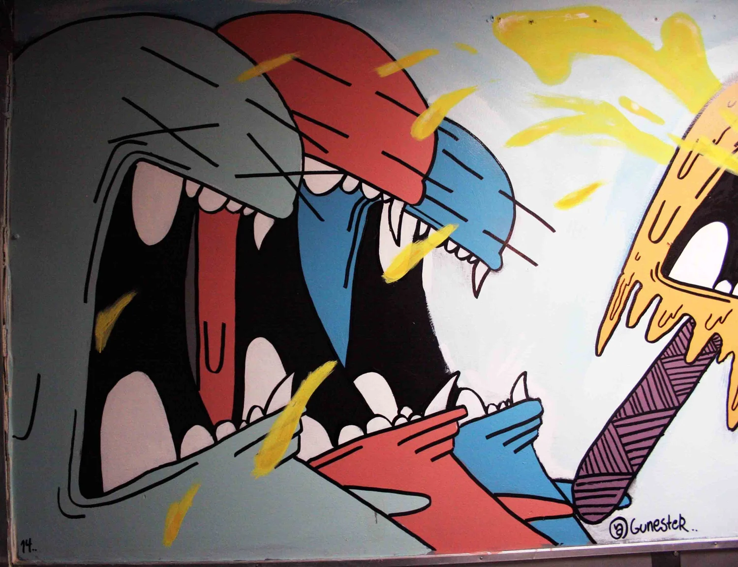 Rythm & Booze — Mural — Detail / alternate view