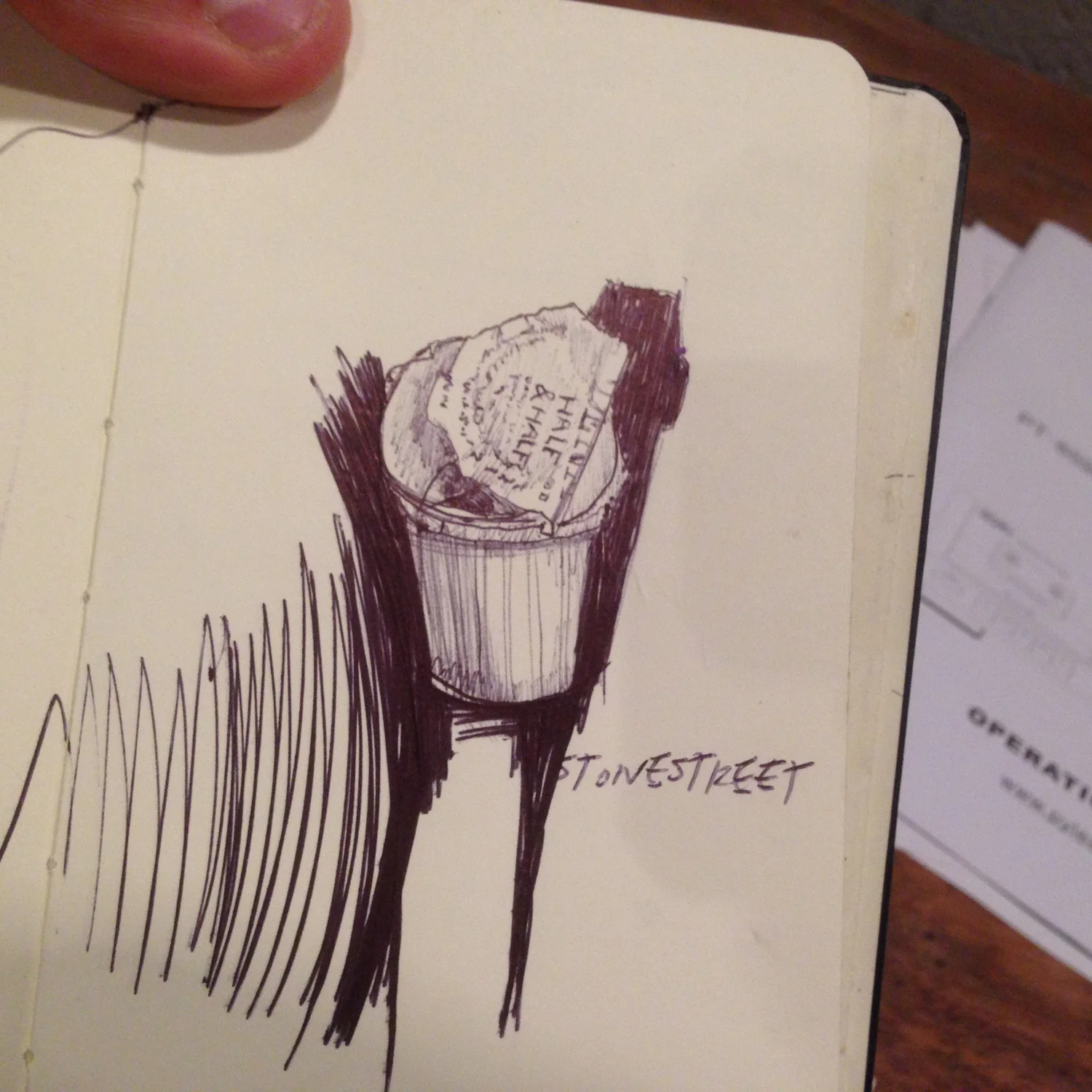 Half and Half — Sketchbook context