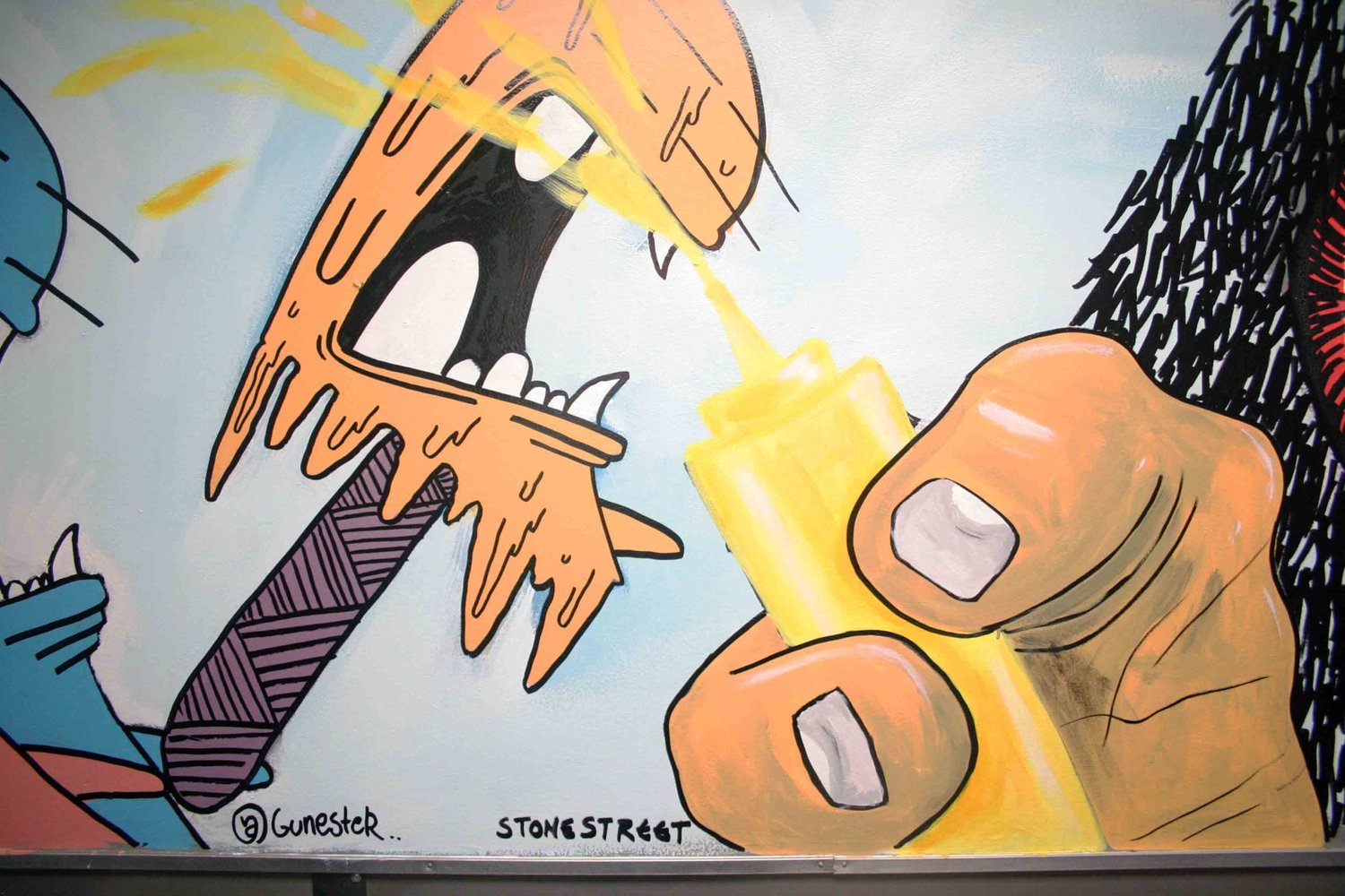 Rythm & Booze — Mural — Detail / alternate view
