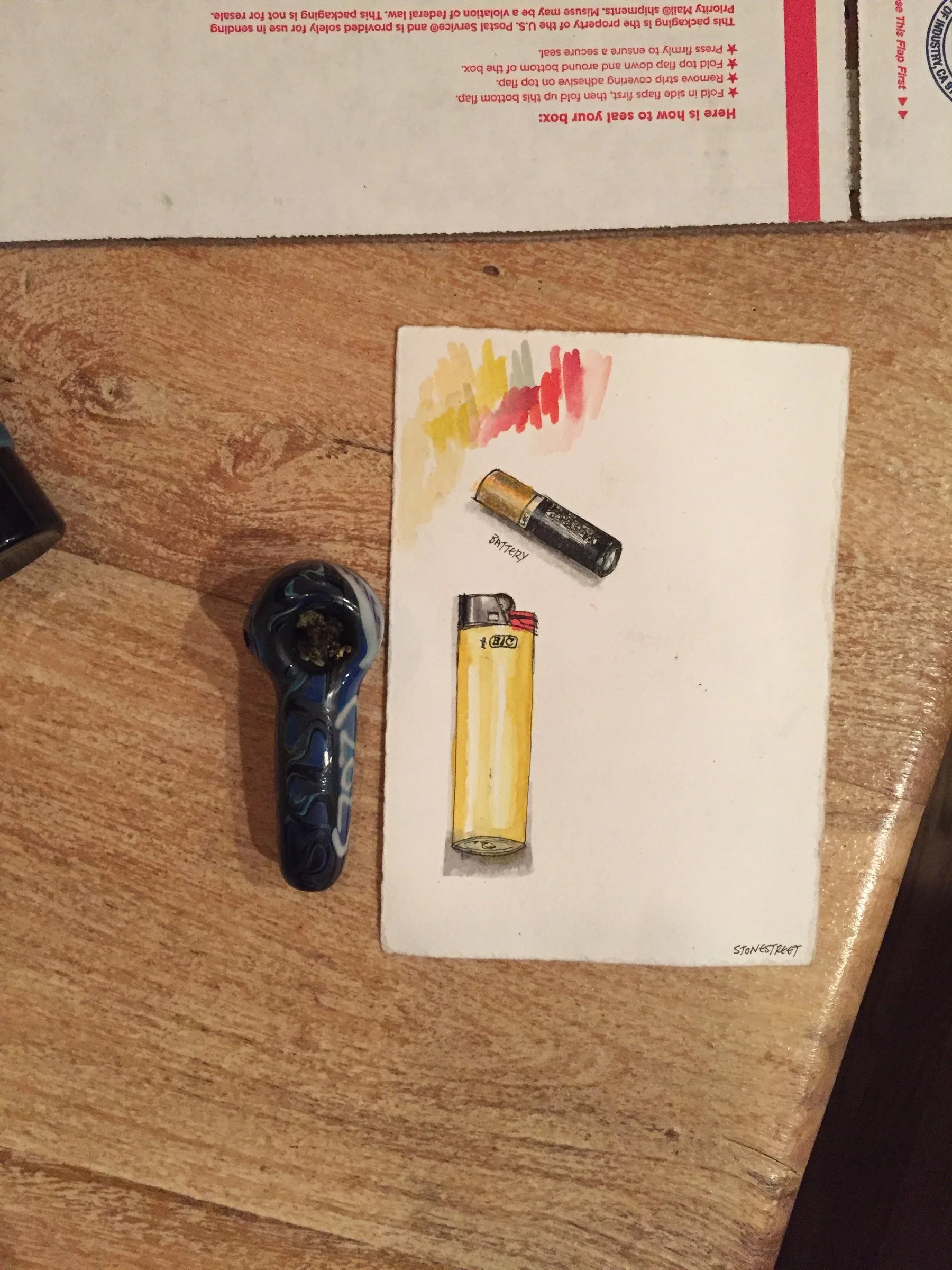 Lighter, Battery, and Sage · 2015 · Related view 5