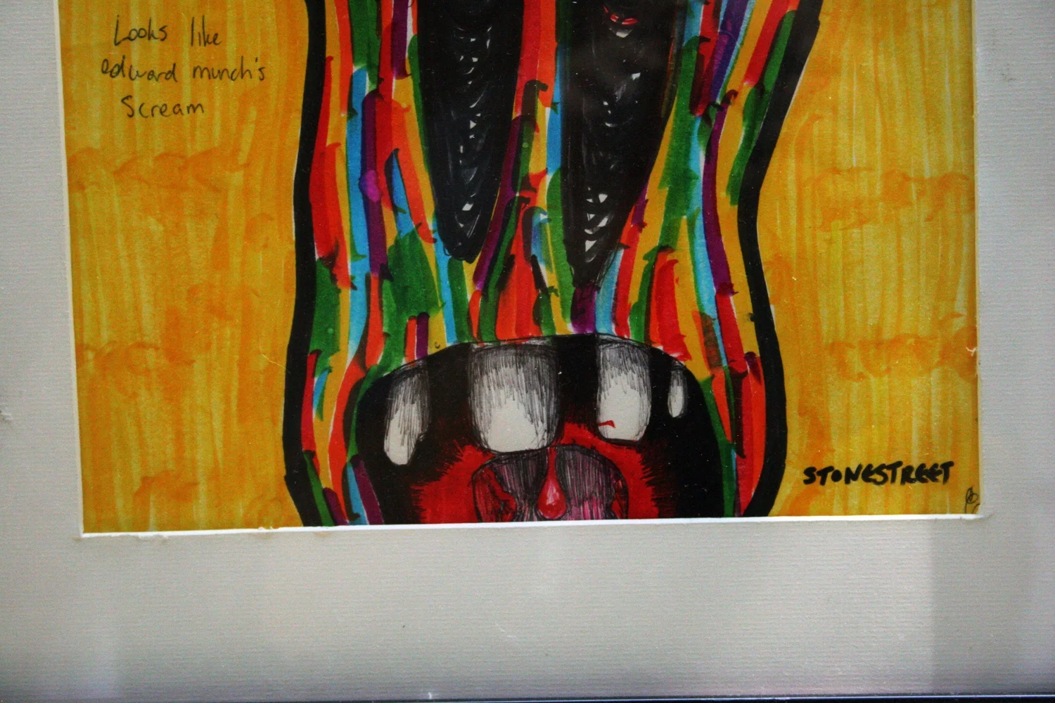 Multicolored Head — Detail / alternate view