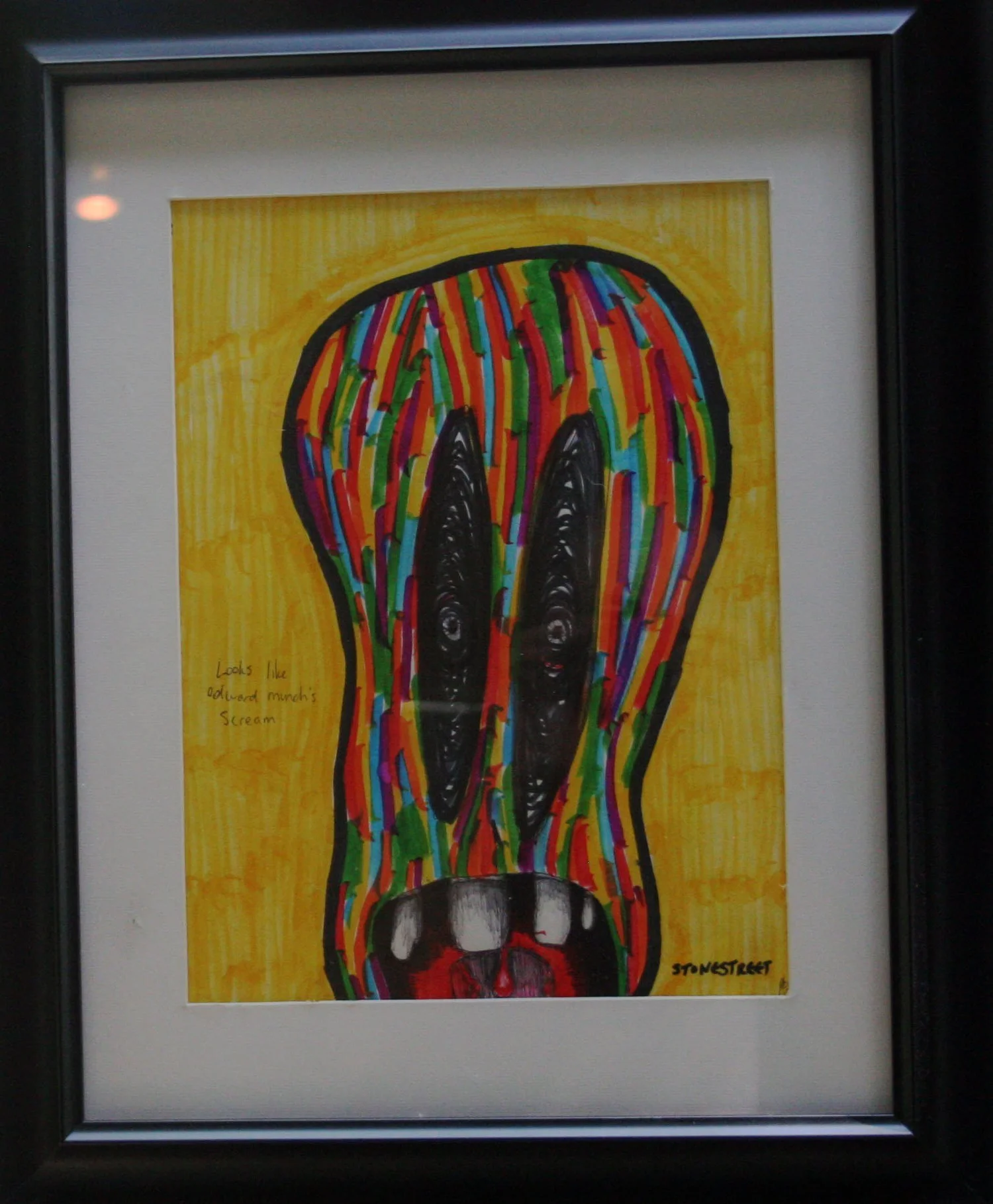 Multicolored Head — Detail / alternate view