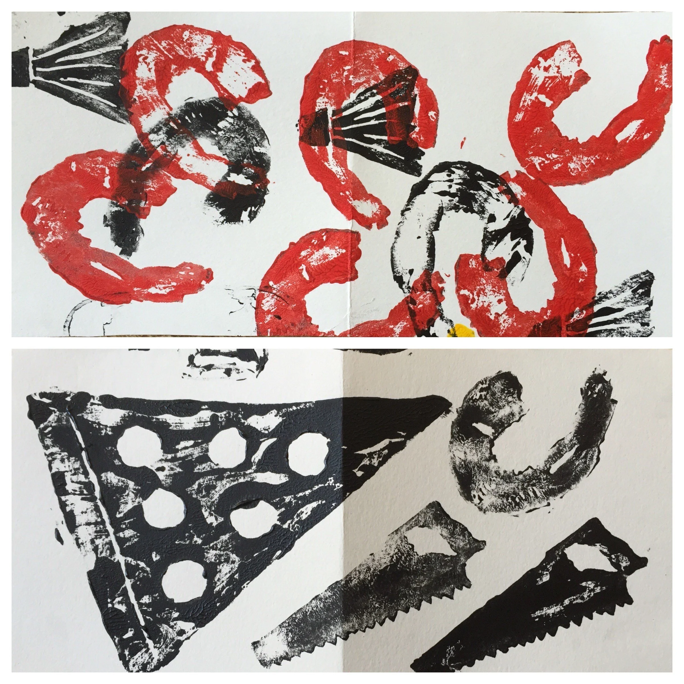 Hand-Carved Stamps — Collection and Process · 2016 · Related view 9