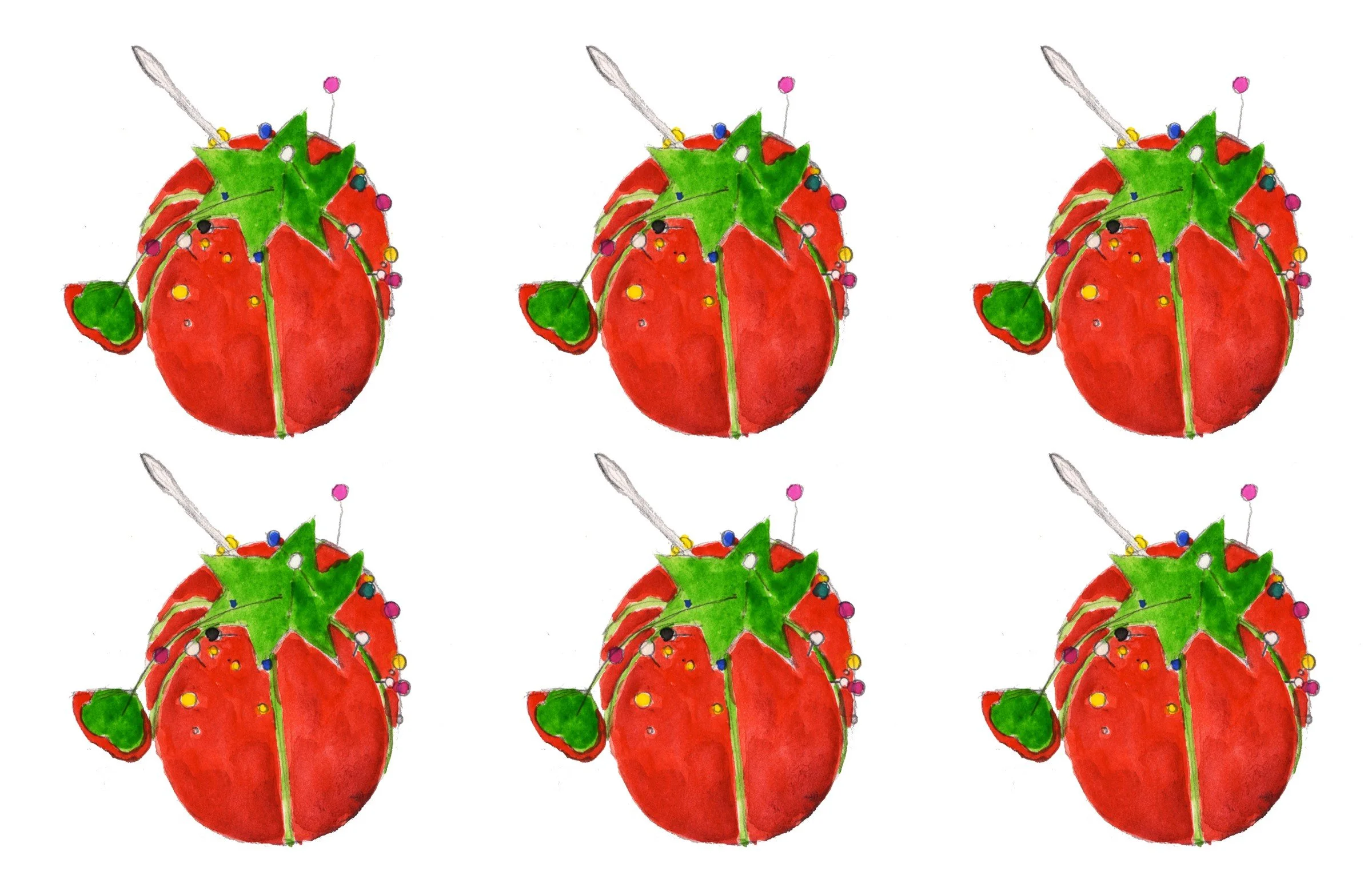 081-Everyday Objects — Tomato Pin Cushion.jpg