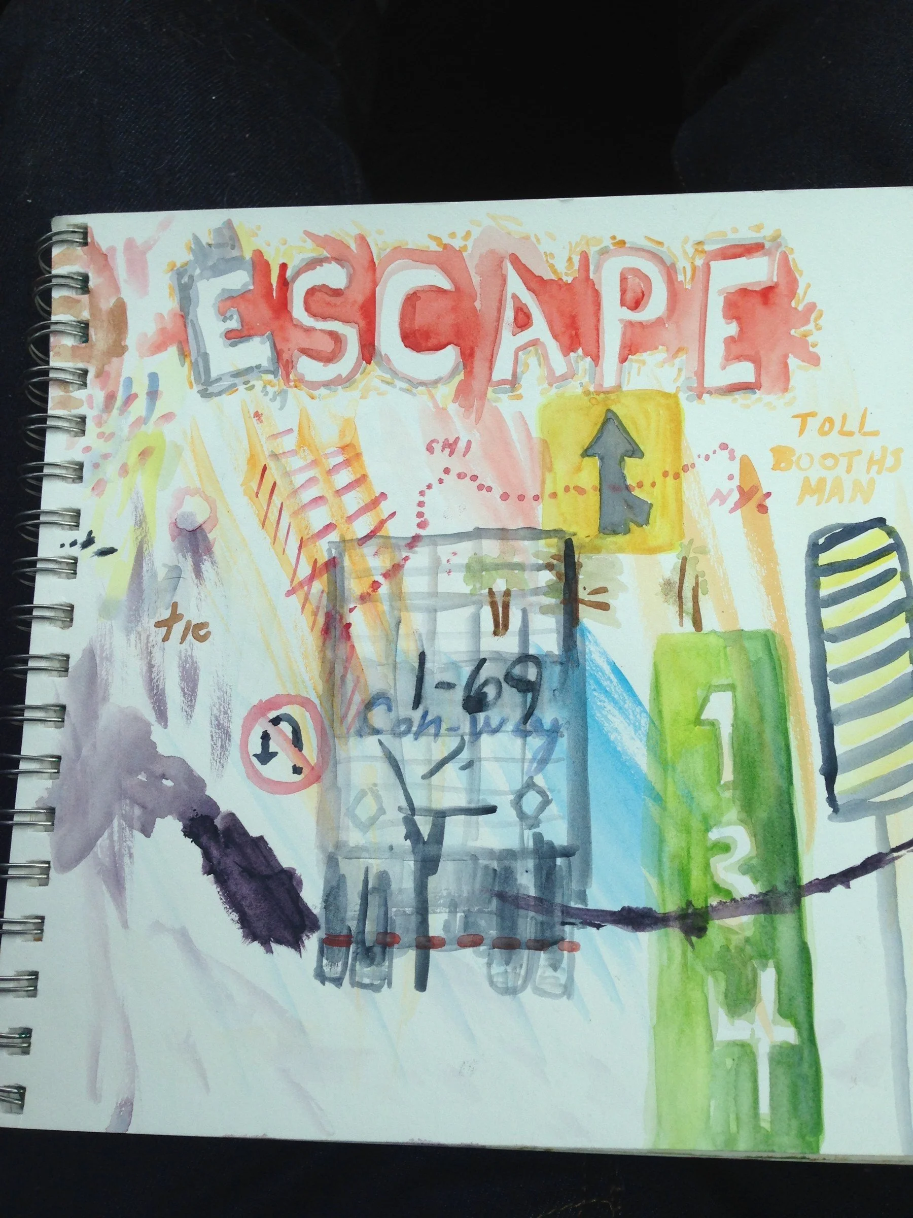 Escape — Sketchbook · 2014