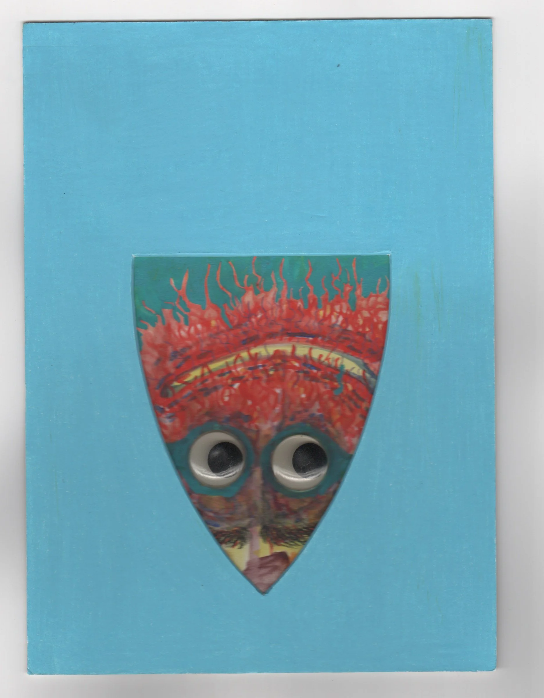 Character on Blue · 2016