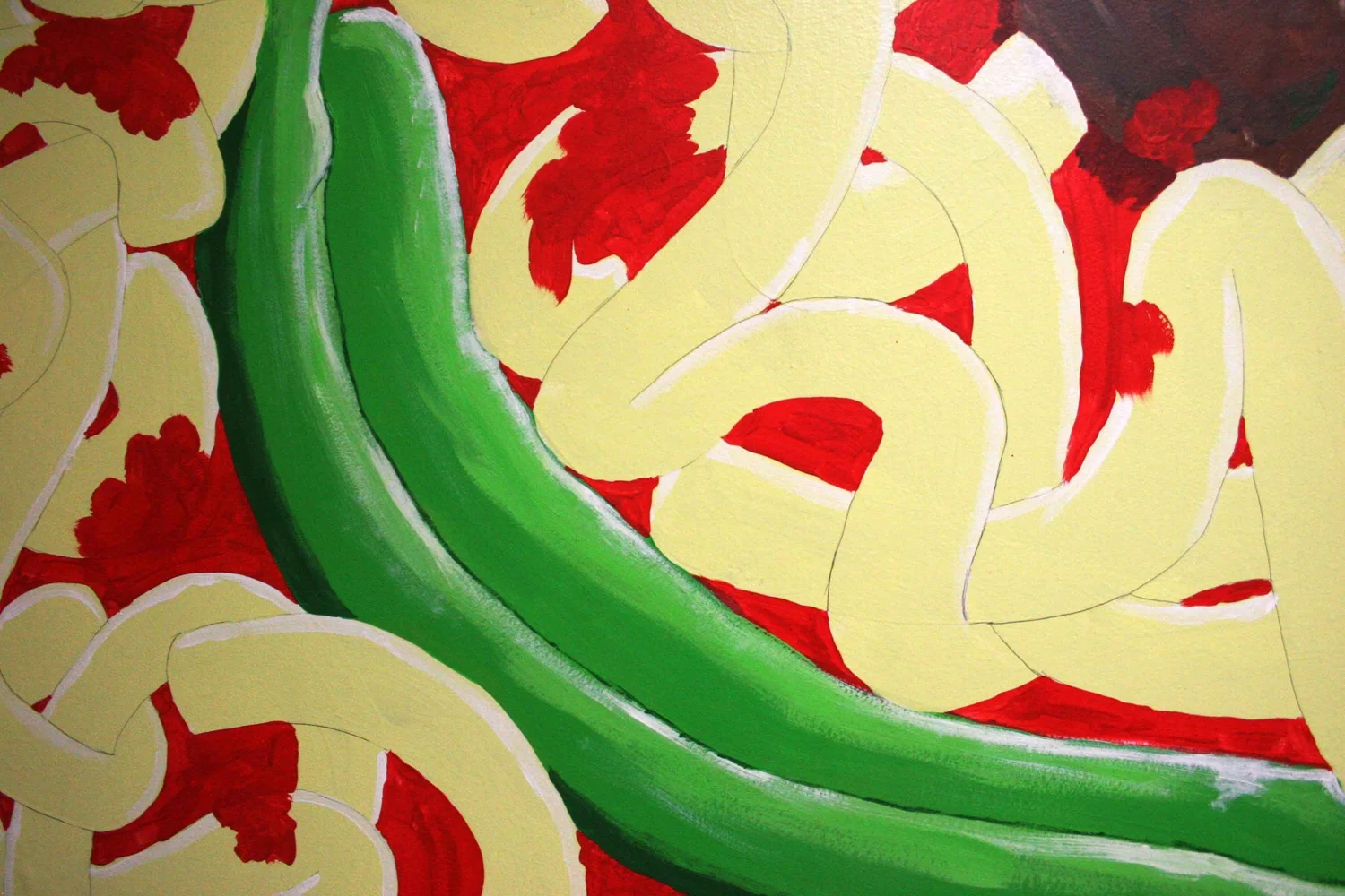 Spaghetti Monster — Mural — Detail / alternate view