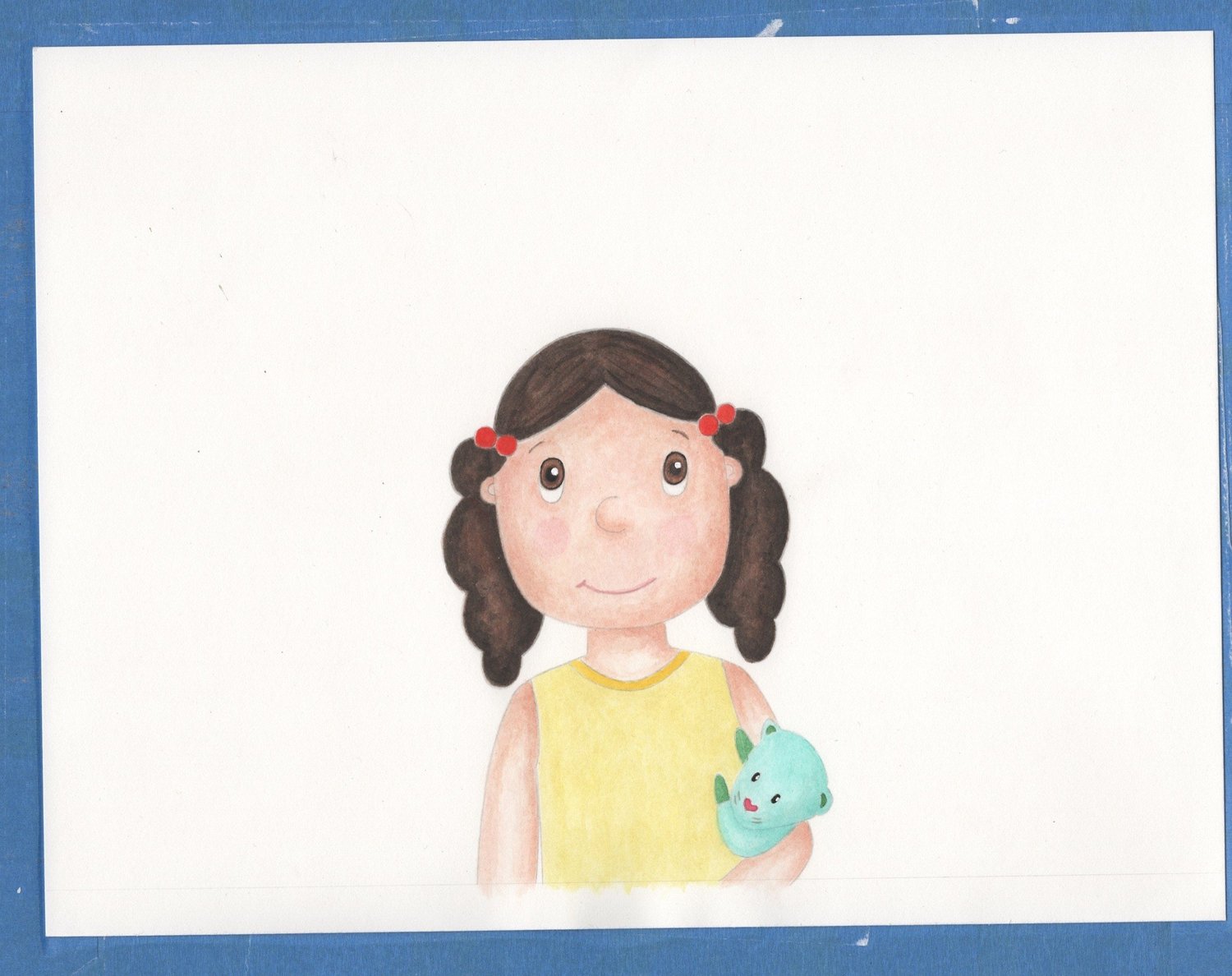 Gaby — Portrait — Finished work · The Magical Mindful Day