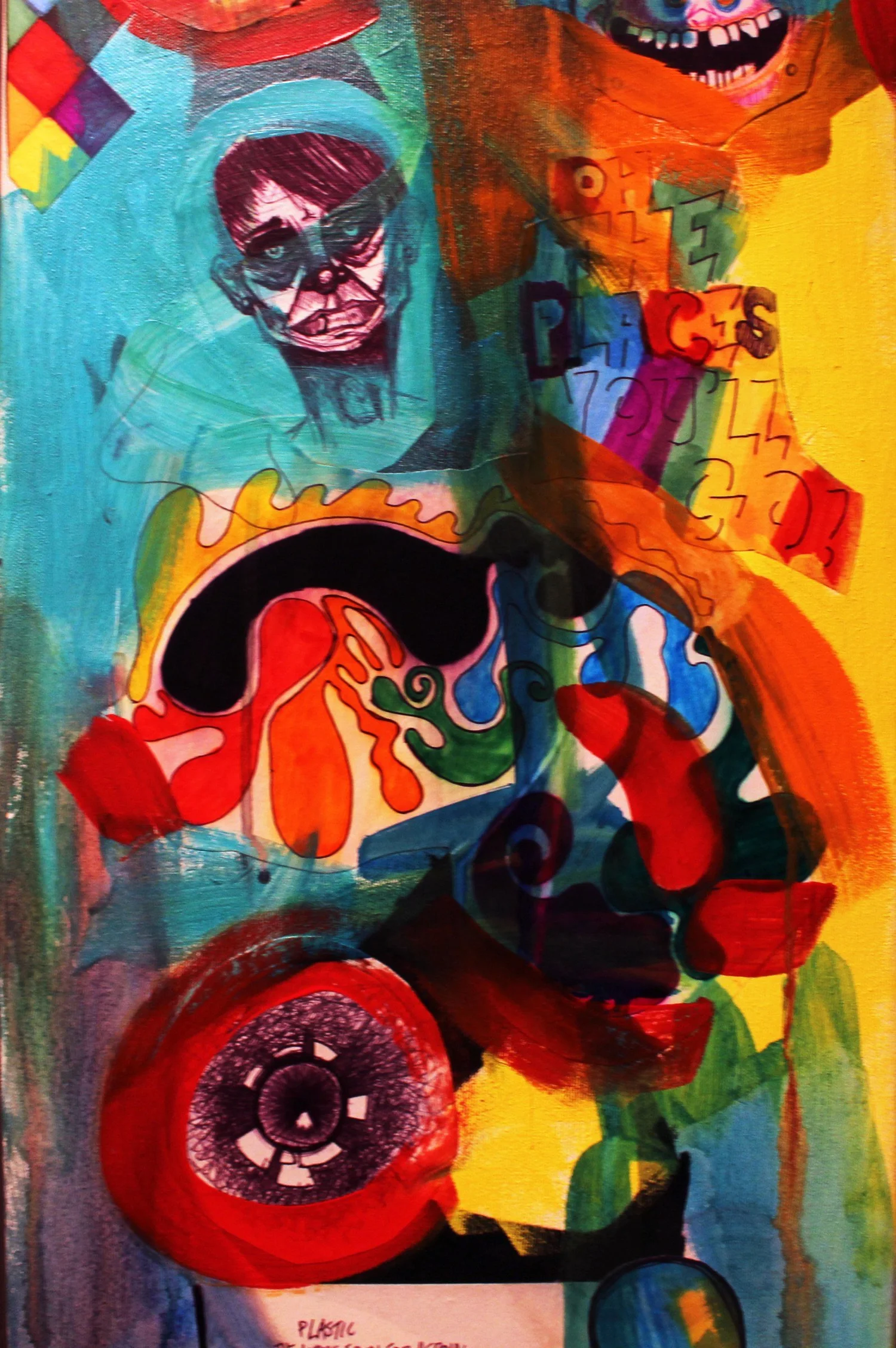 Tall Character Painting — Detail / alternate view